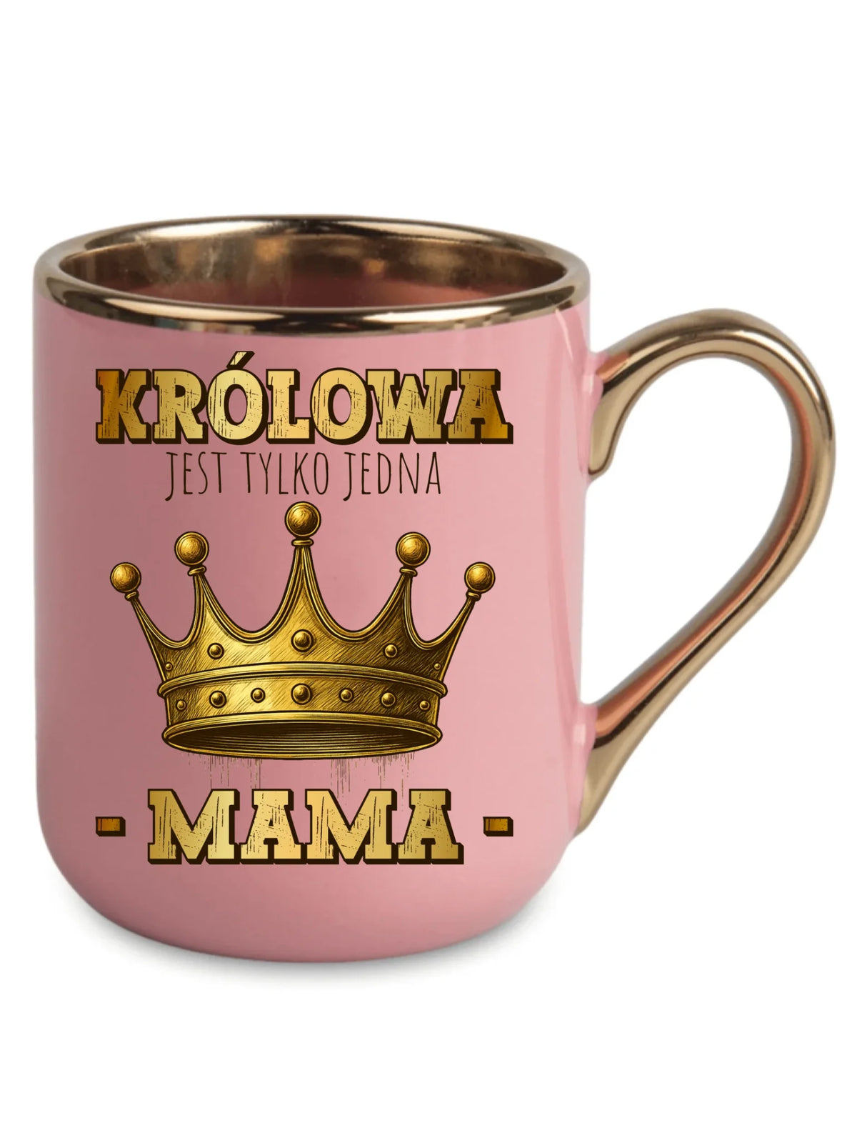 Kubek elegant dla mamy - Królowa jest tylko jedna Mama DM13
