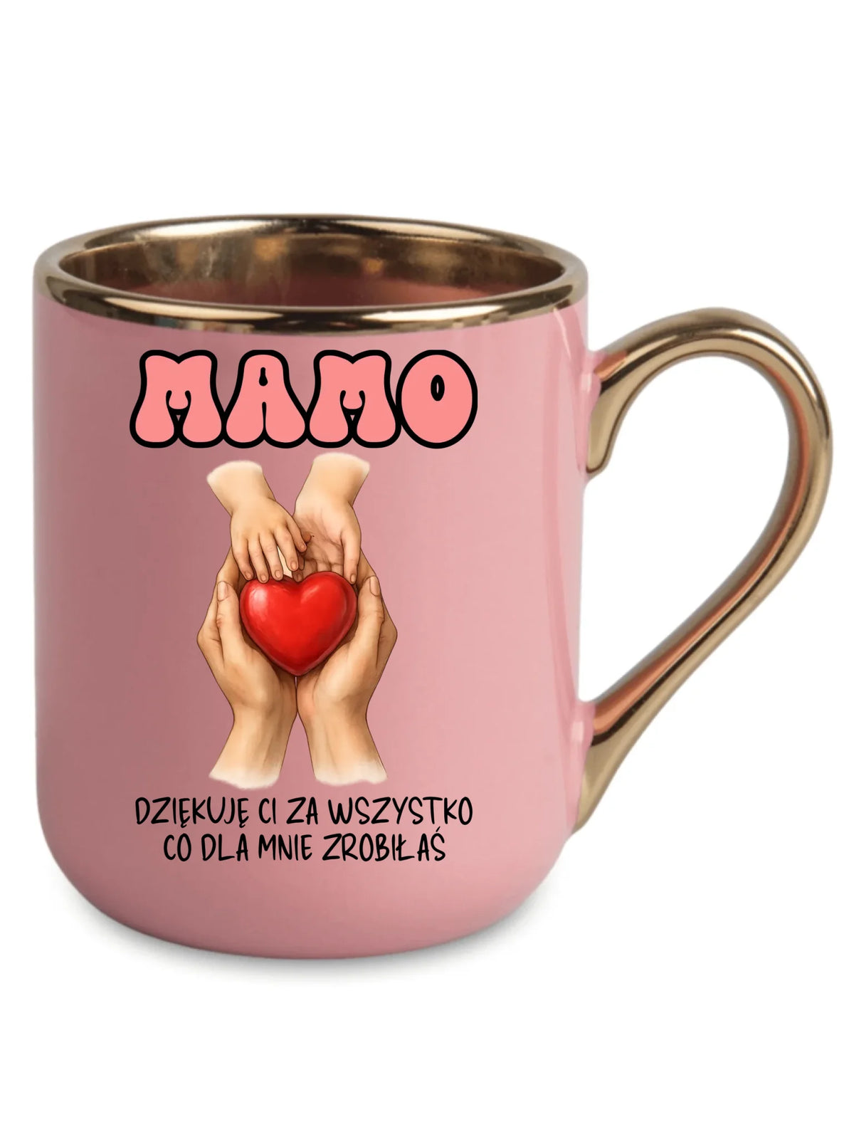 Kubek elegant dla mamy - Dziękuję Ci za wszystko DM11