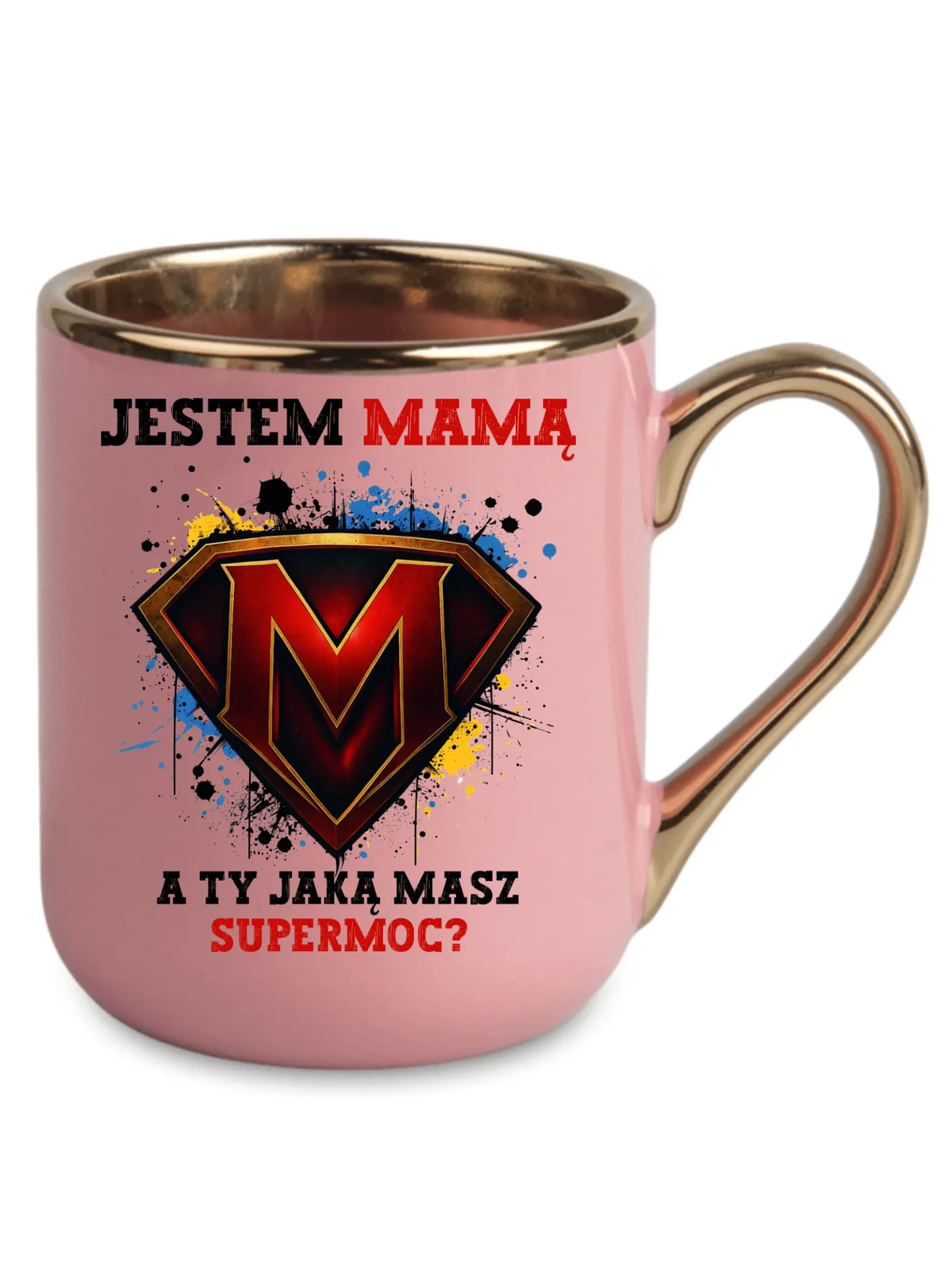 Kubek elegant dla mamy - Jestem mamą A Ty jaką masz supermoc? DM04