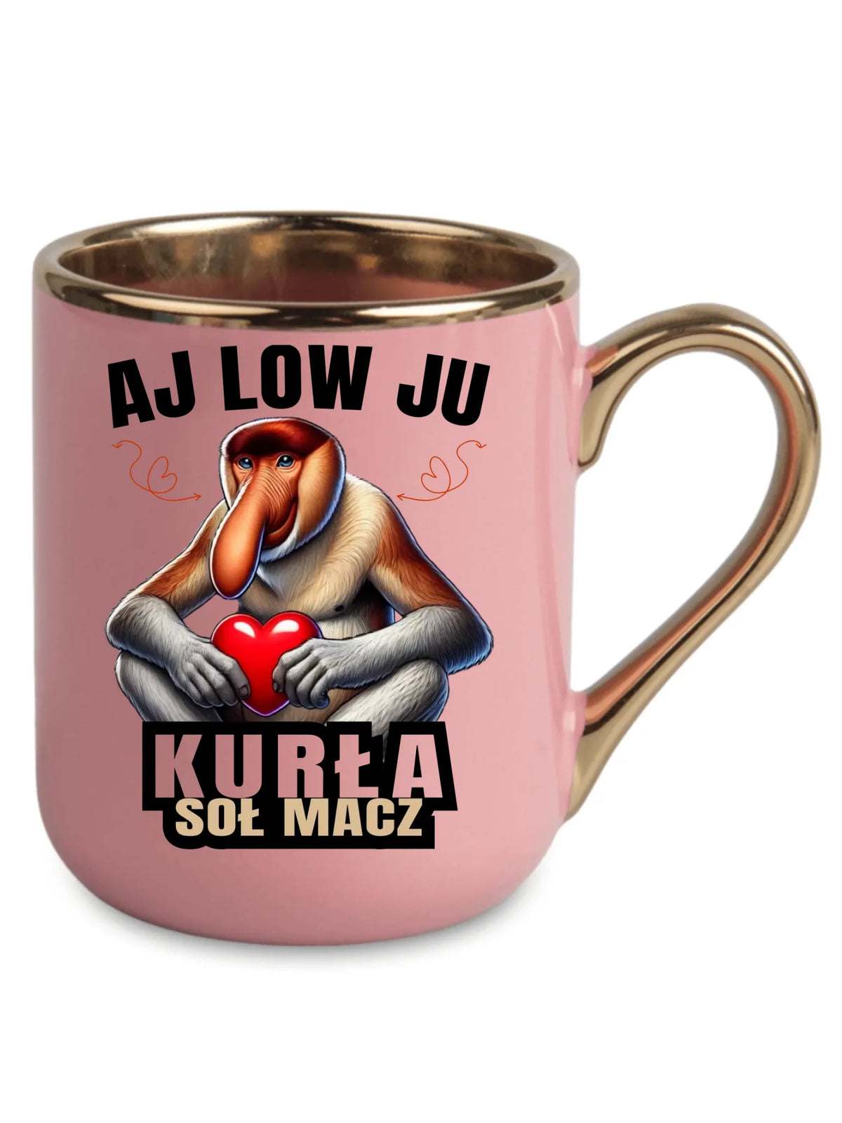 Kubek elegant dla par - Janusz nosacz - Aj low ju kurła W26
