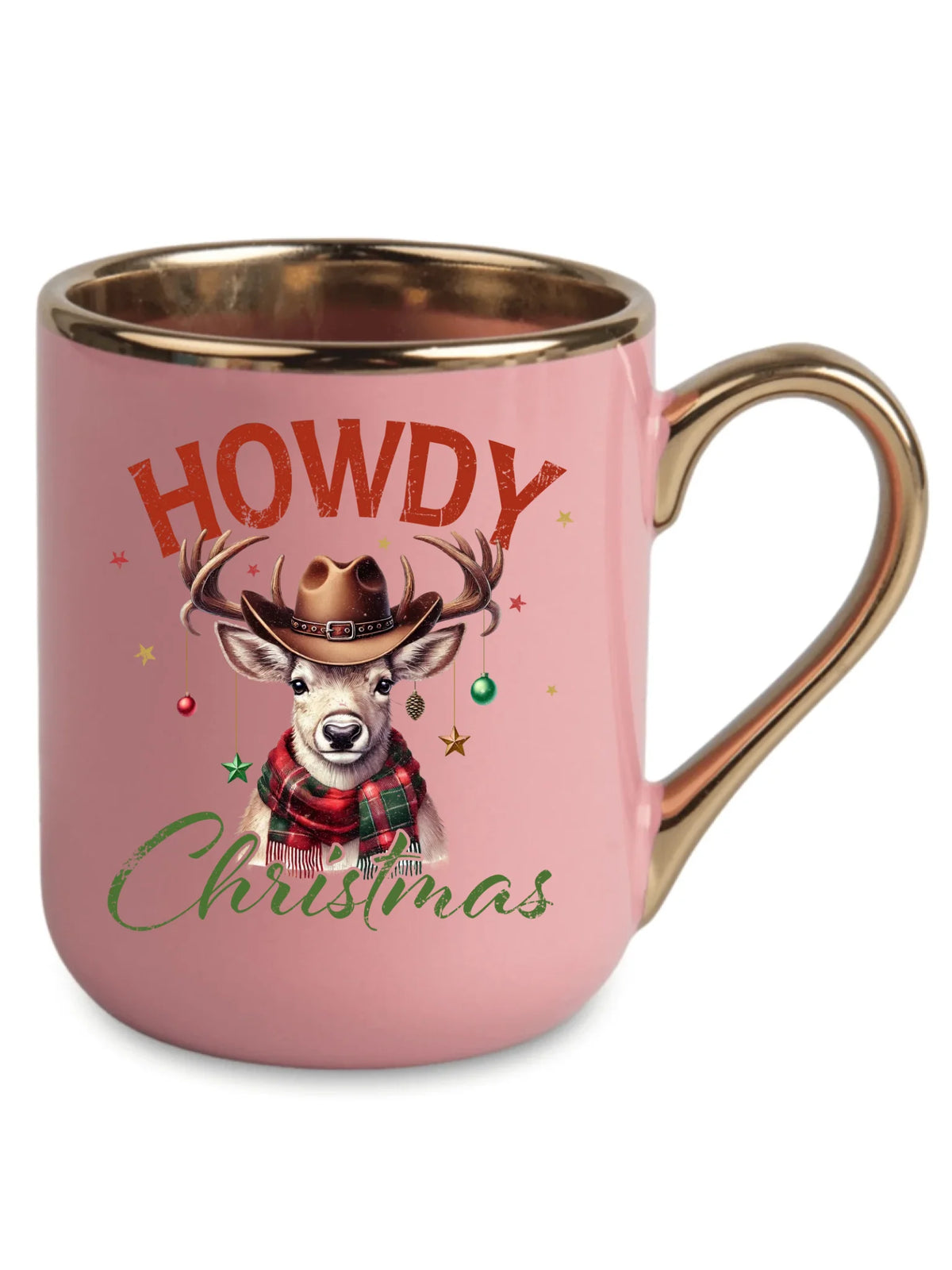 Kubek elegant świąteczny - Howdy Christmas BN54