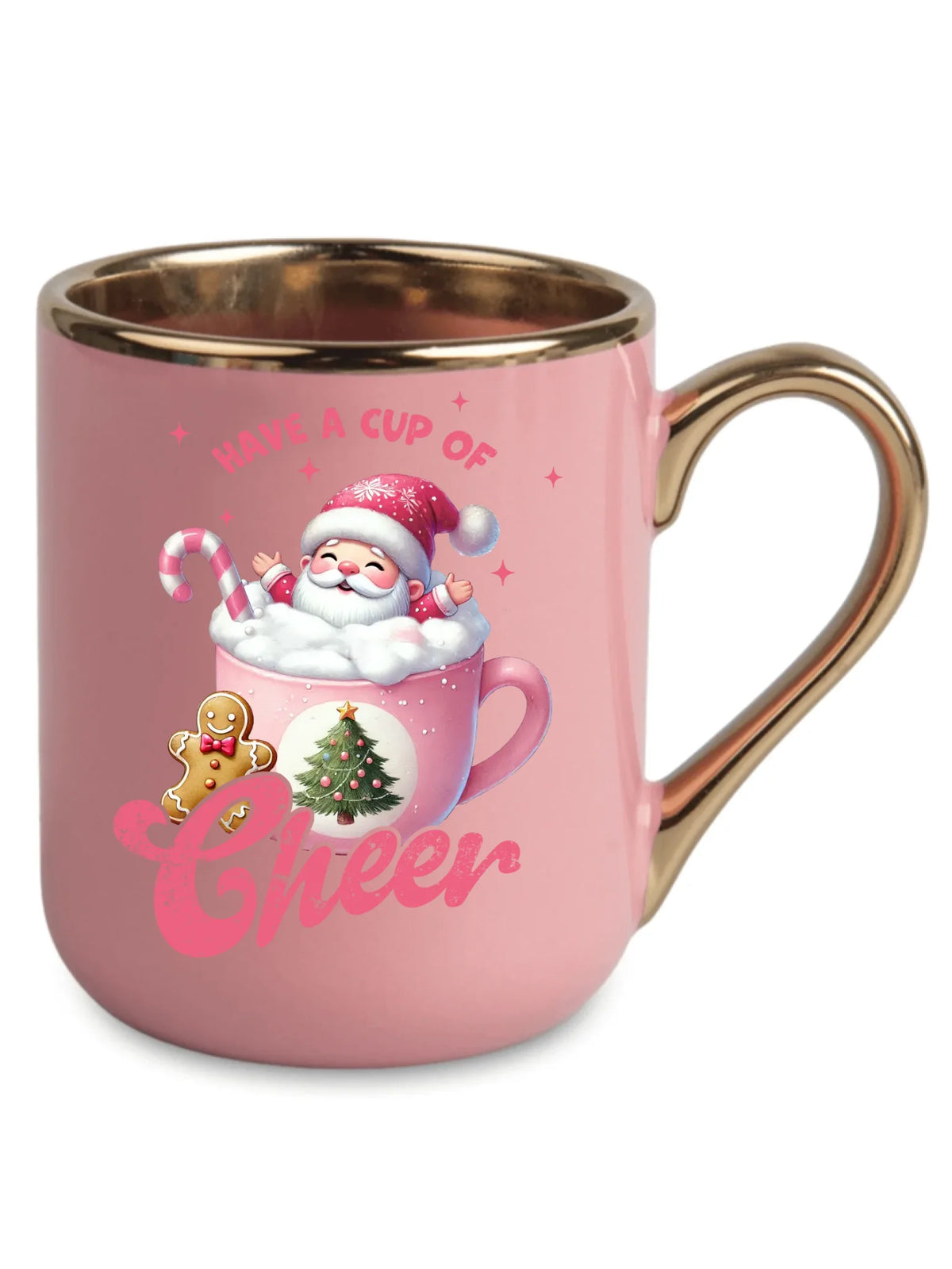 Kubek elegant świąteczny - Have a cup of cheer BN53