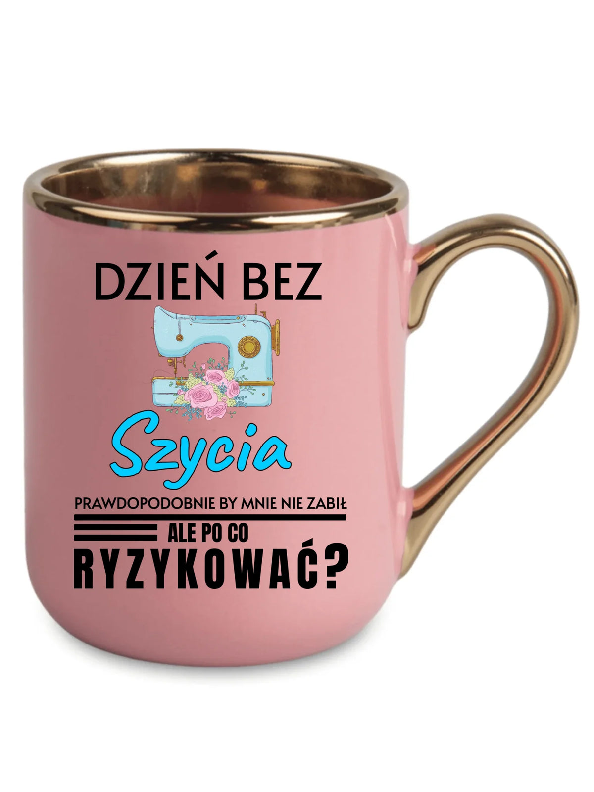 Kubek elegant szyciowy dla krawcowej - Dzień bez szycia HS24