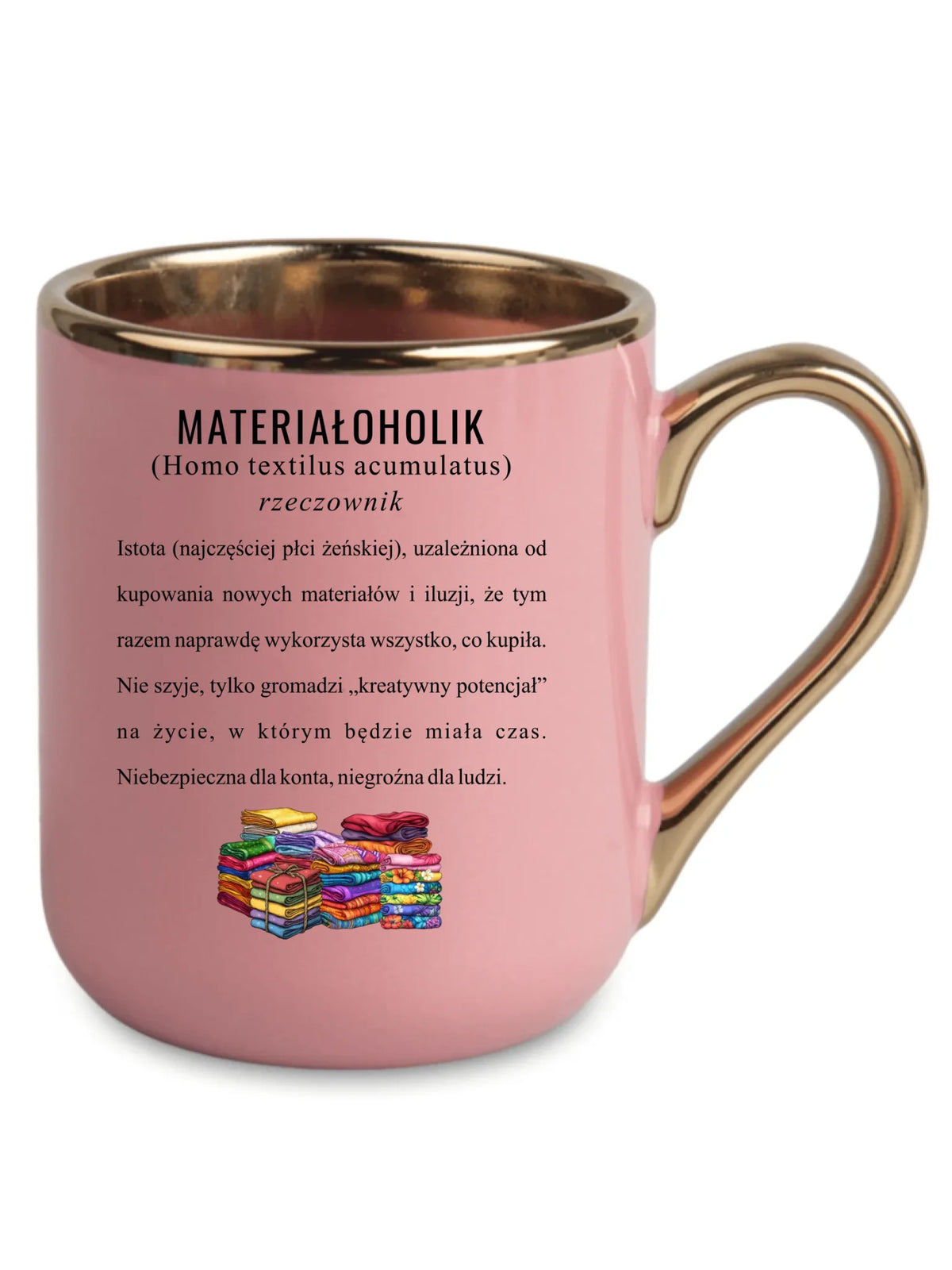 Kubek elegant szyciowy dla krawcowej - Materiałoholik definicja HS11