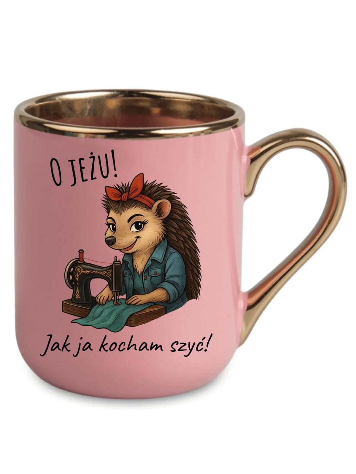 Kubek elegant szyciowy dla krawcowej - O JEŻU! Jak ja kocham szyć! HS09