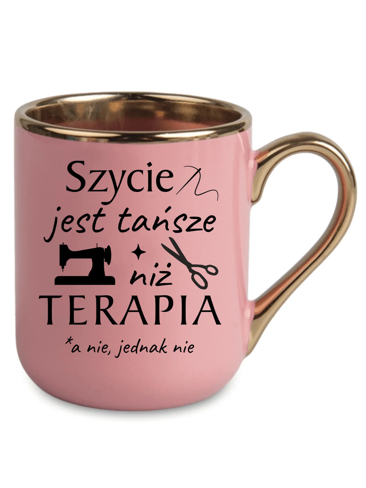 Kubek elegant szyciowy dla krawcowej - Szycie tańsze niż terapia HS04