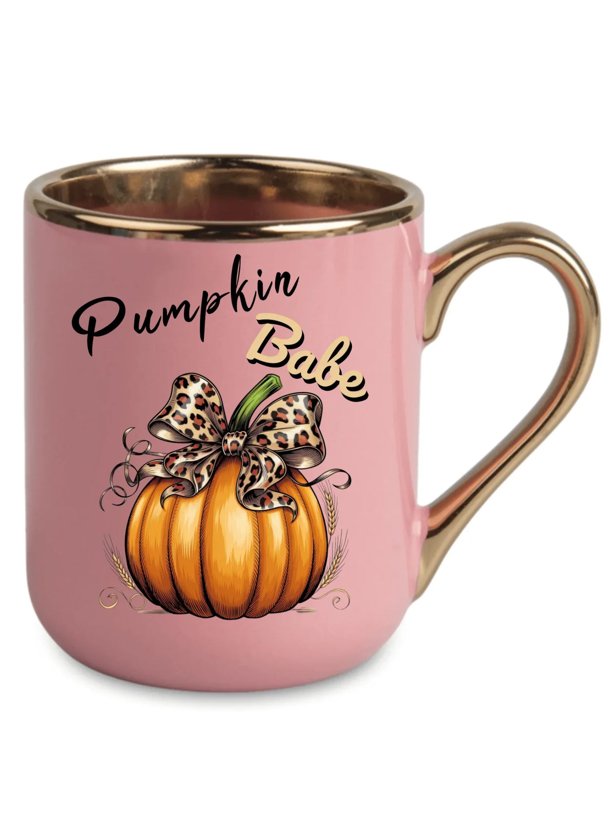 Kubek elegant jesienny - Pumpkin Babe - dla miłośniczki dyni JS33