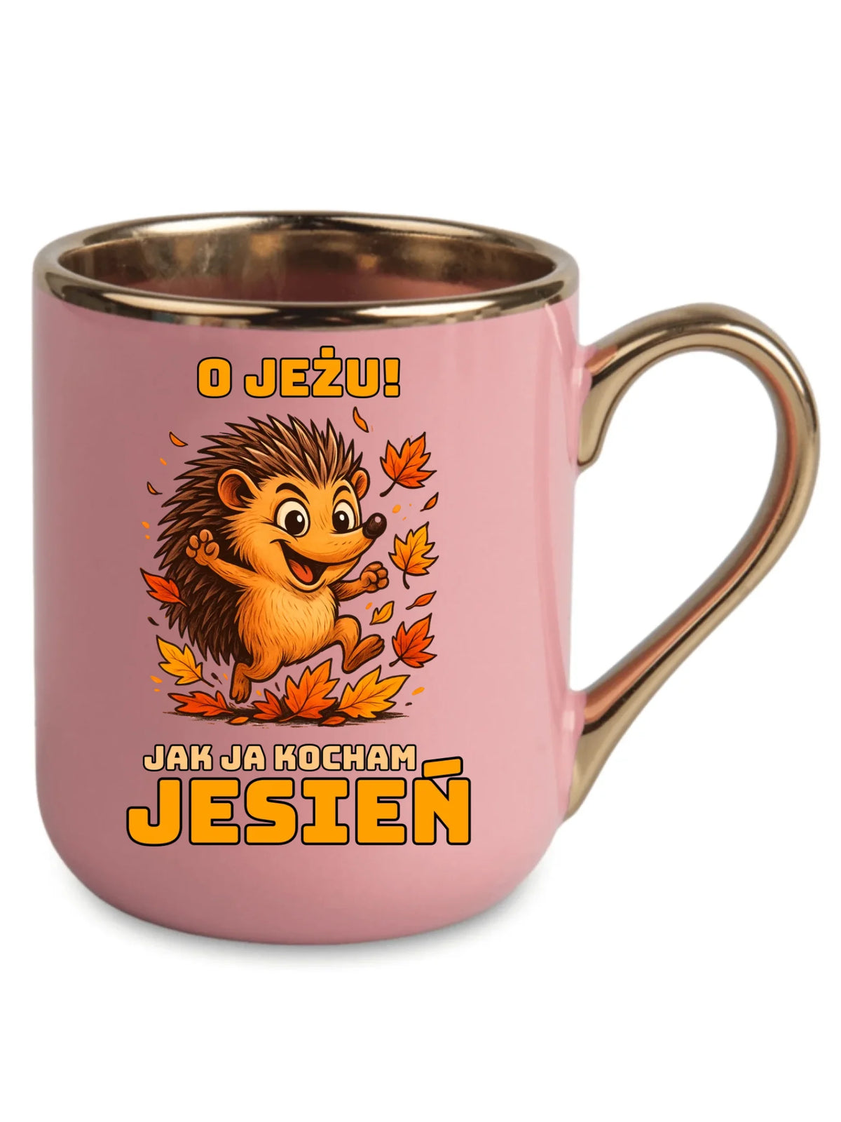 Kubek elegant jesienny - O JEŻU! Jak ja kocham jesień JS31