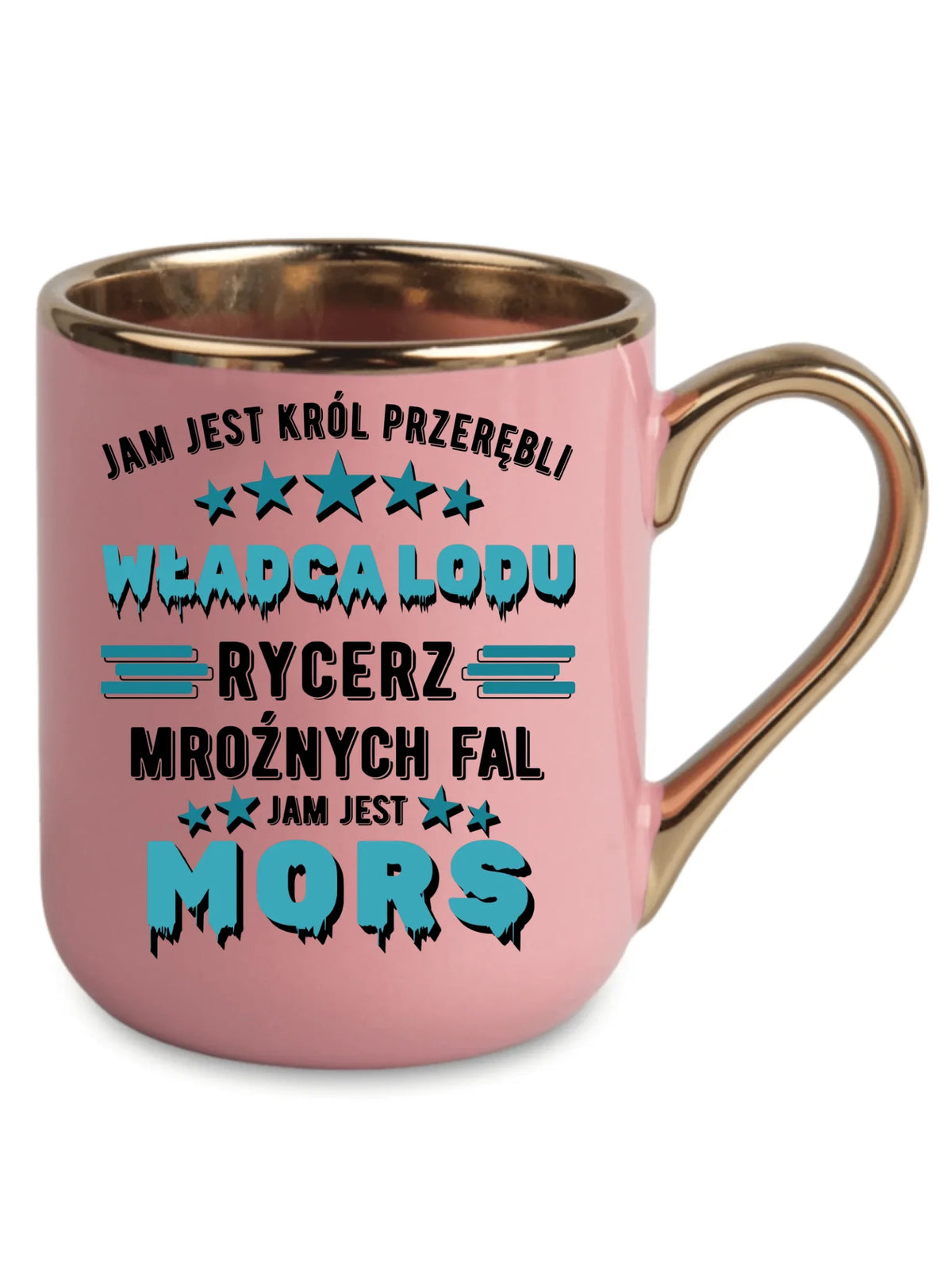 Kubek elegant - prezent dla morsa - Jam jest Król przerębli Jam jest mors HM13