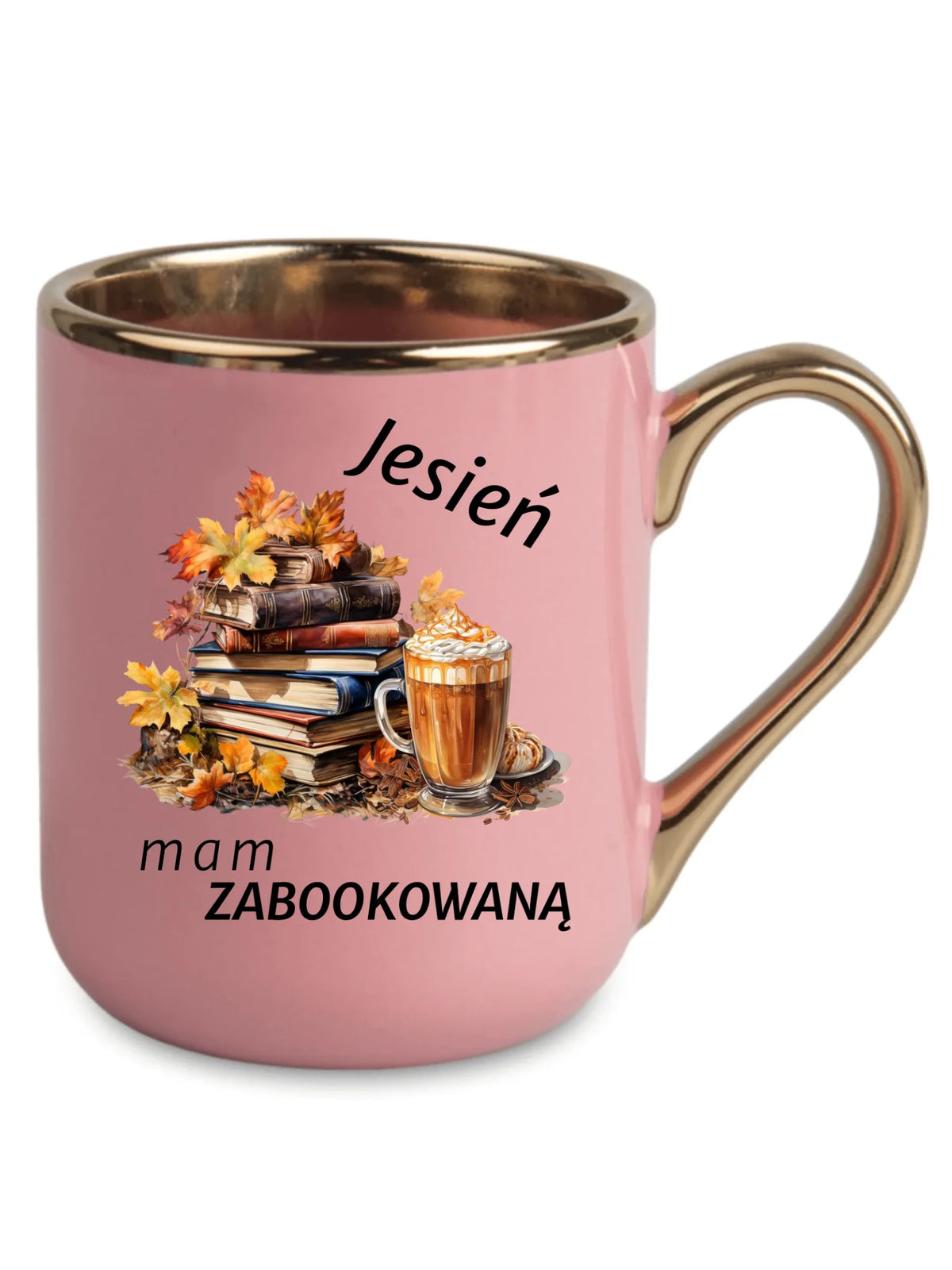 Kubek elegant jesienny - Jesień mam zabookowaną JS28