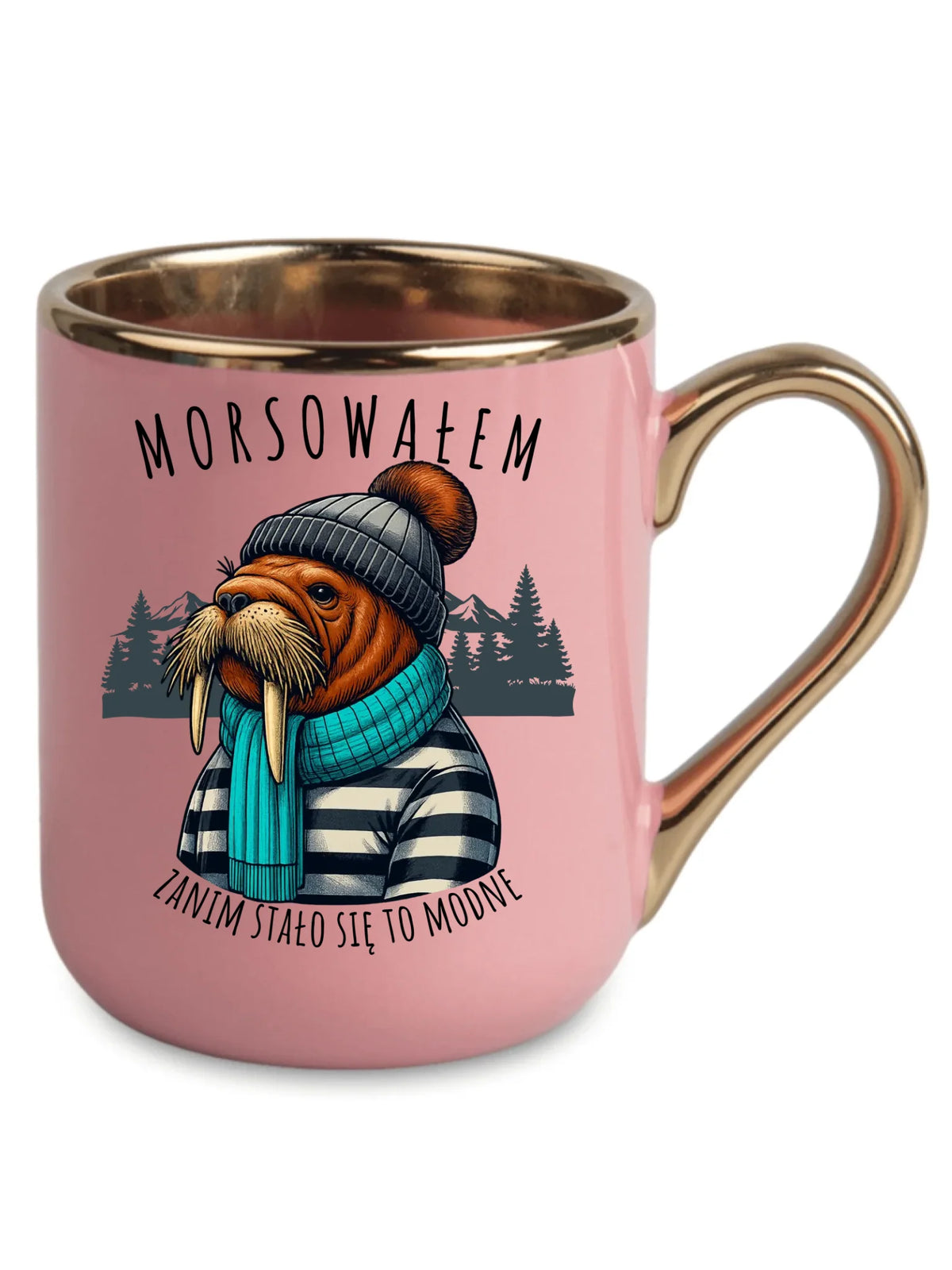 Kubek elegant - prezent dla morsa - Morsowałem zanim stało się to modne - Mors HM08