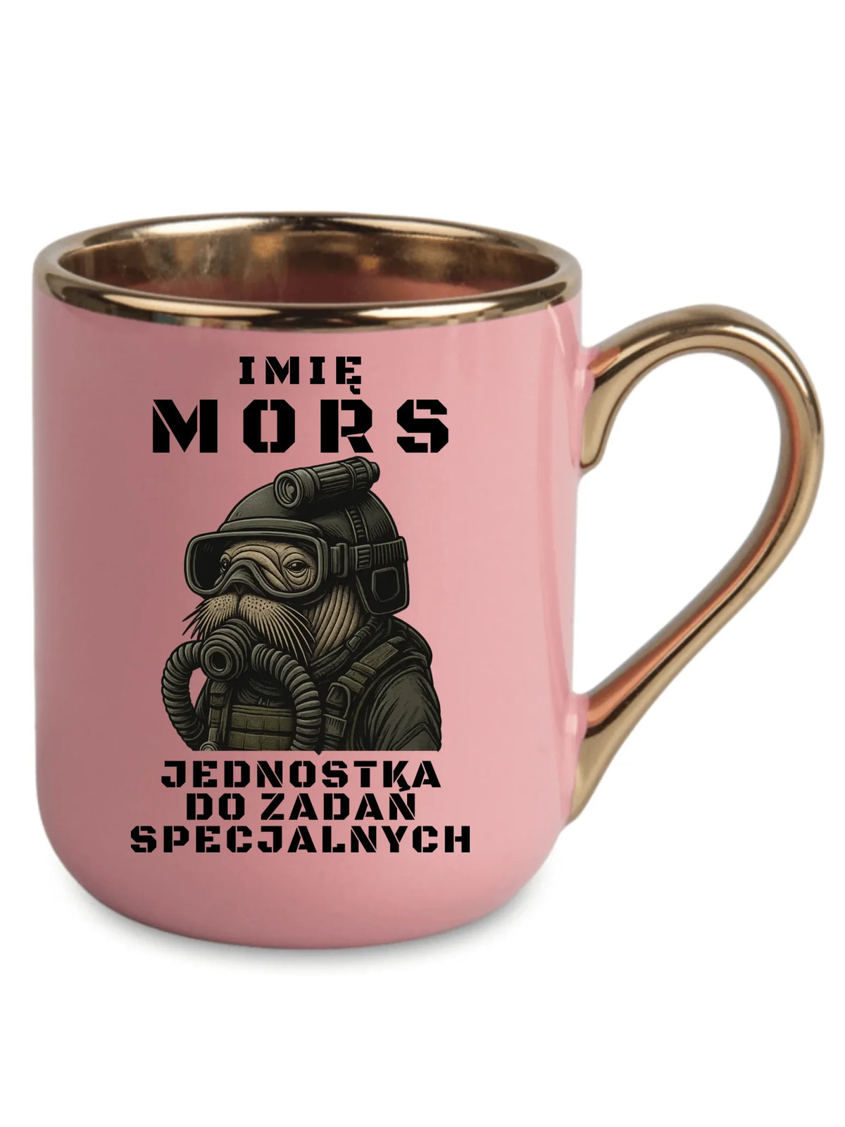 Kubek elegant - prezent dla morsa - Mors do zadań specjalnych - personalizowany HM07