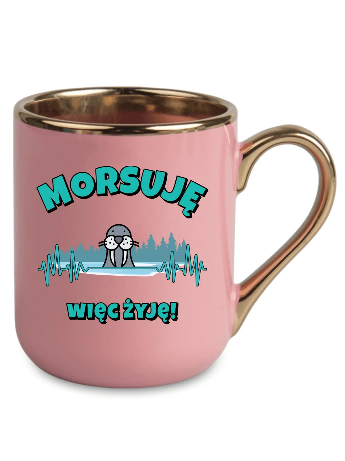 Kubek elegant - prezent dla morsa - Morsuję więc żyję - Mors HM02