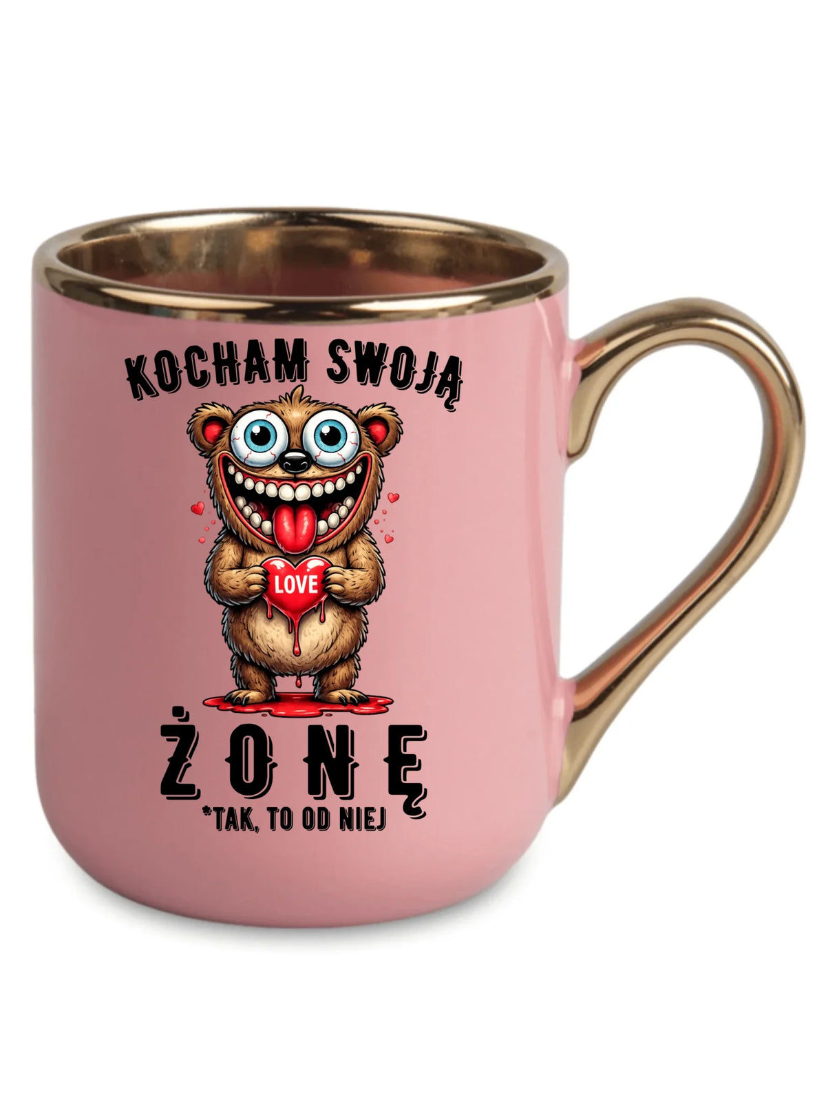 Kubek elegant dla męża - Kocham swoją żonę W23