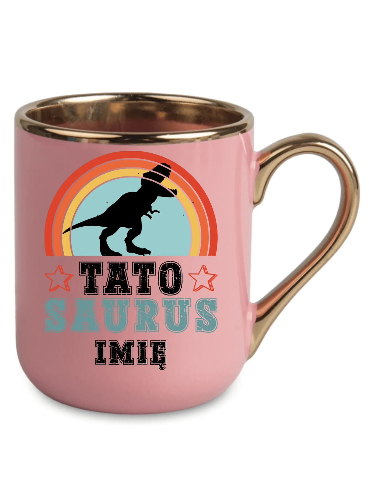 Kubek elegant dla taty - Tato Saurus - personalizowany DT03