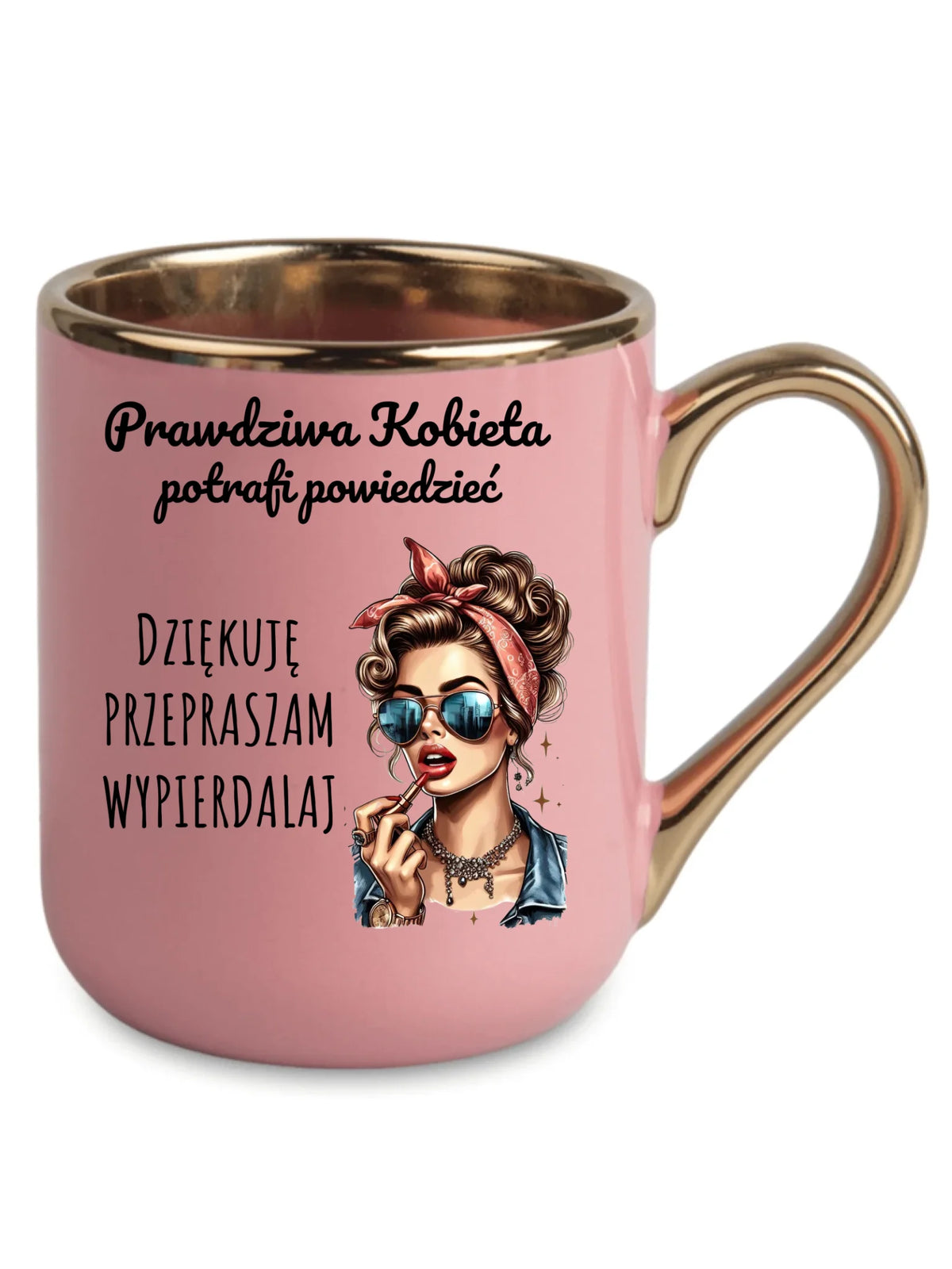 Kubek elegant - Prawdziwa kobieta - bez cenzury DZ15