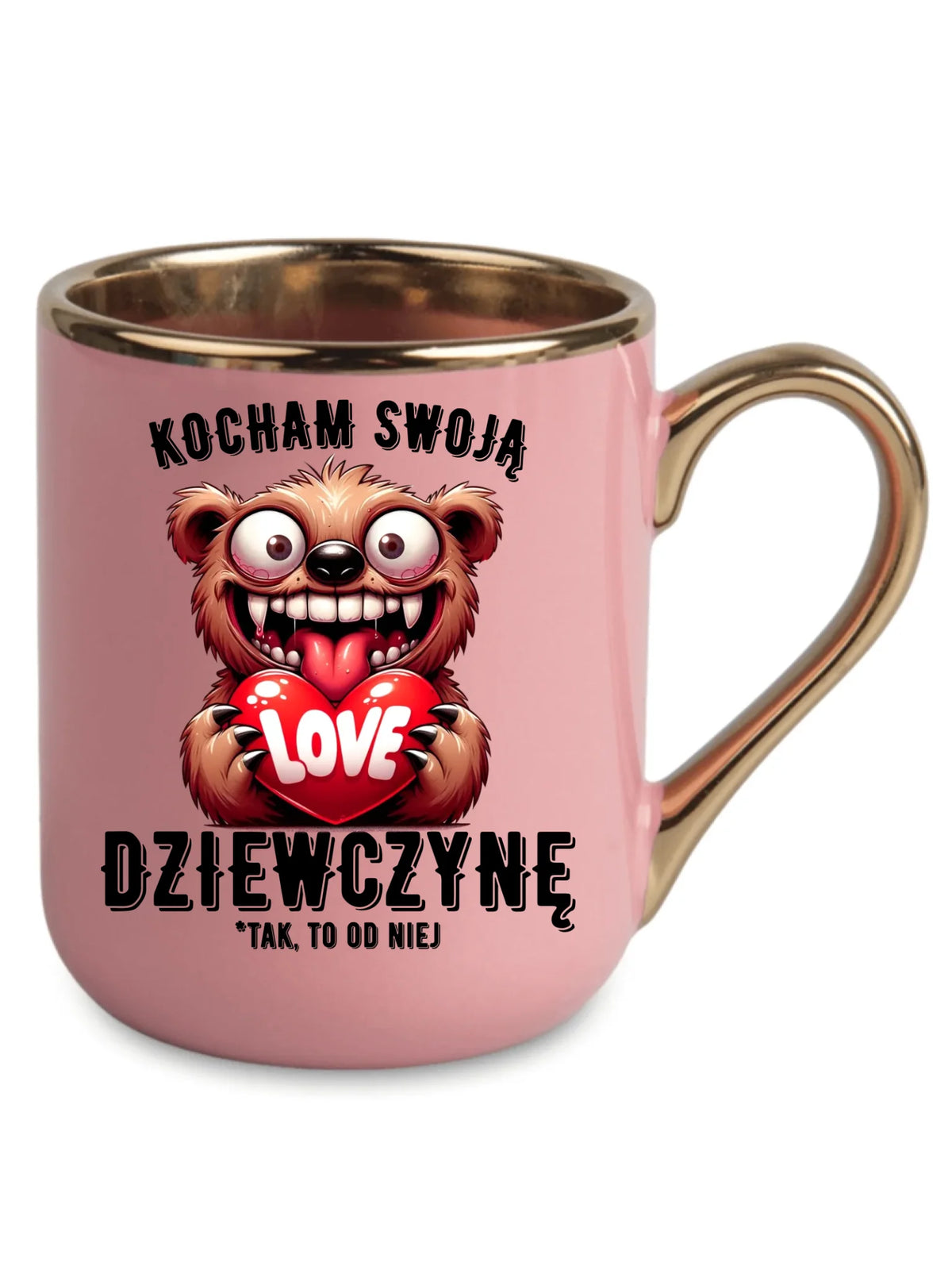 Kubek elegant dla chłopaka - Kocham swoją dziewczynę W30