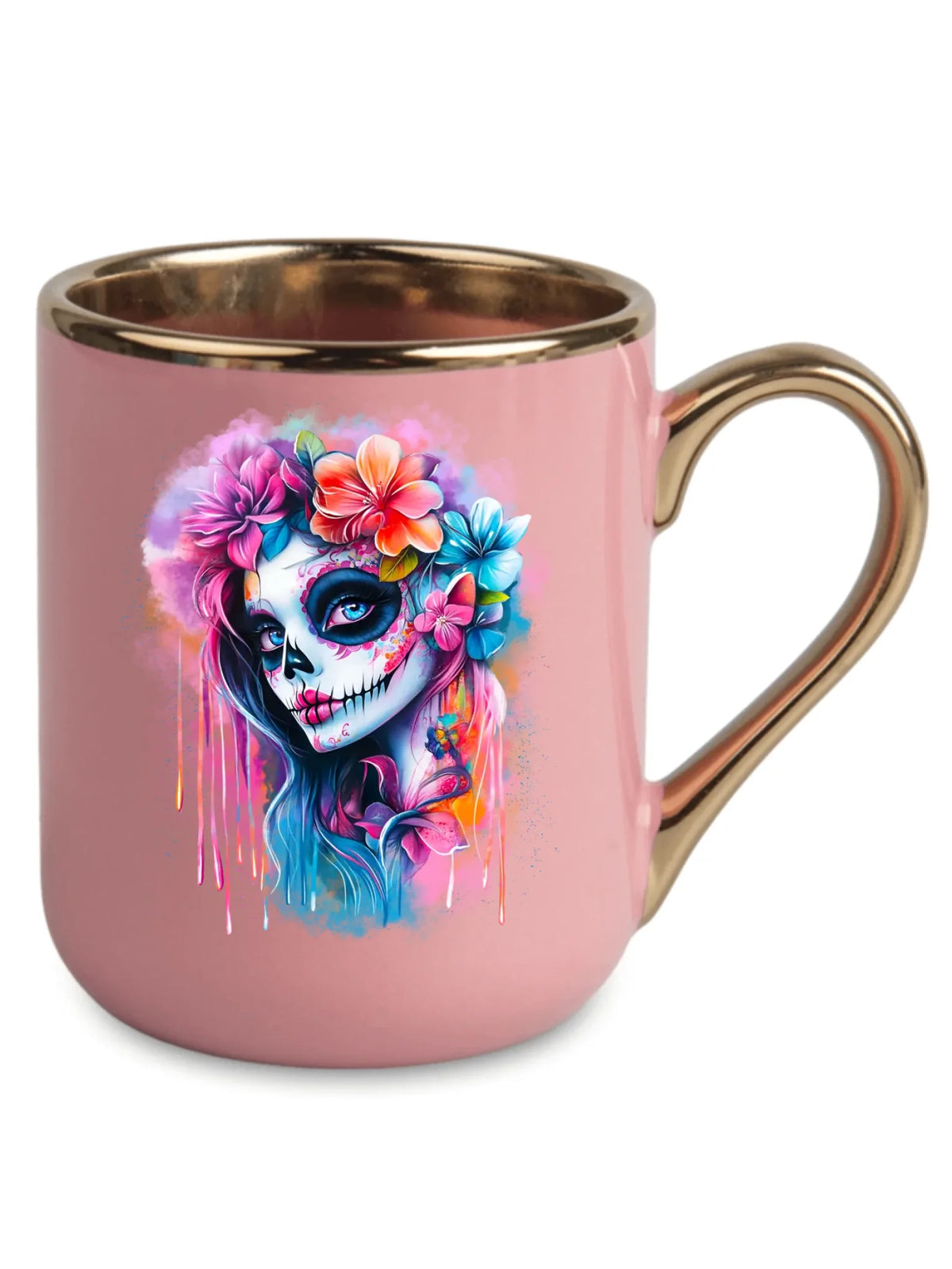 Kubek elegant na Halloween - La Muerte HL05
