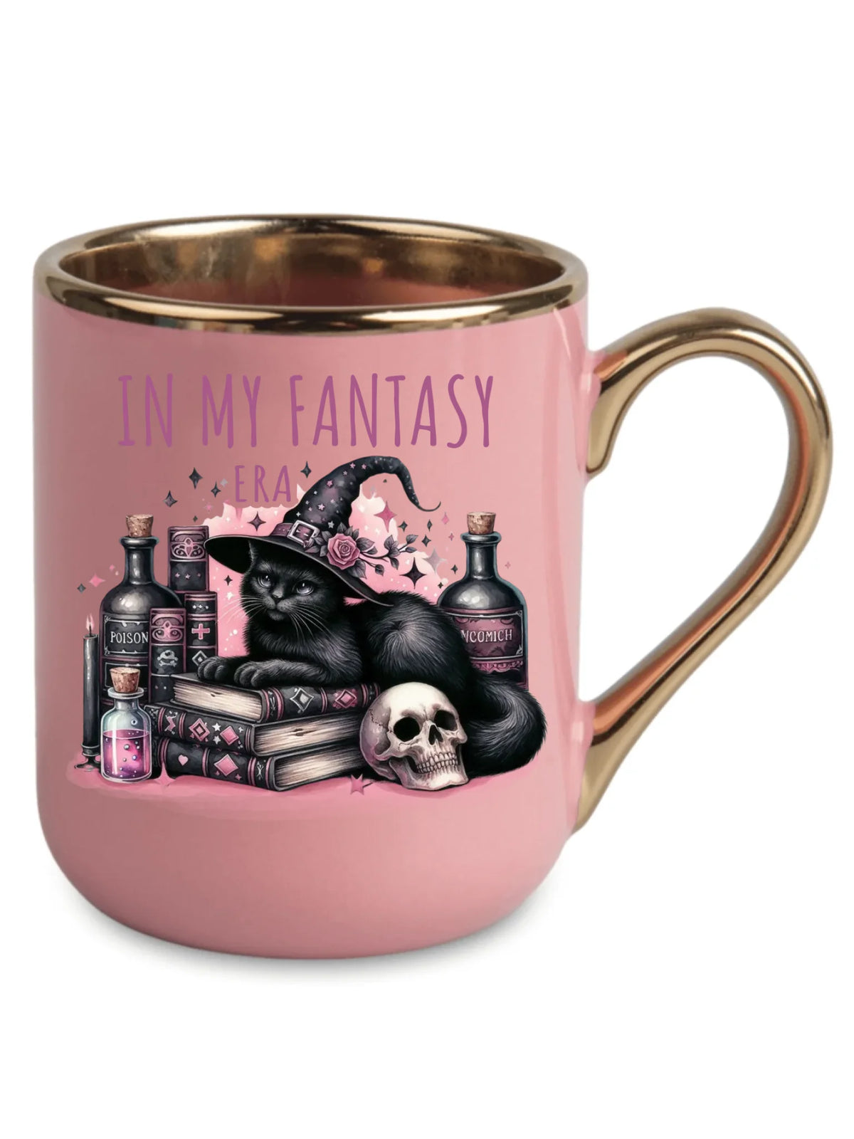Kubek elegant na Halloween - In my fantasy era HL04