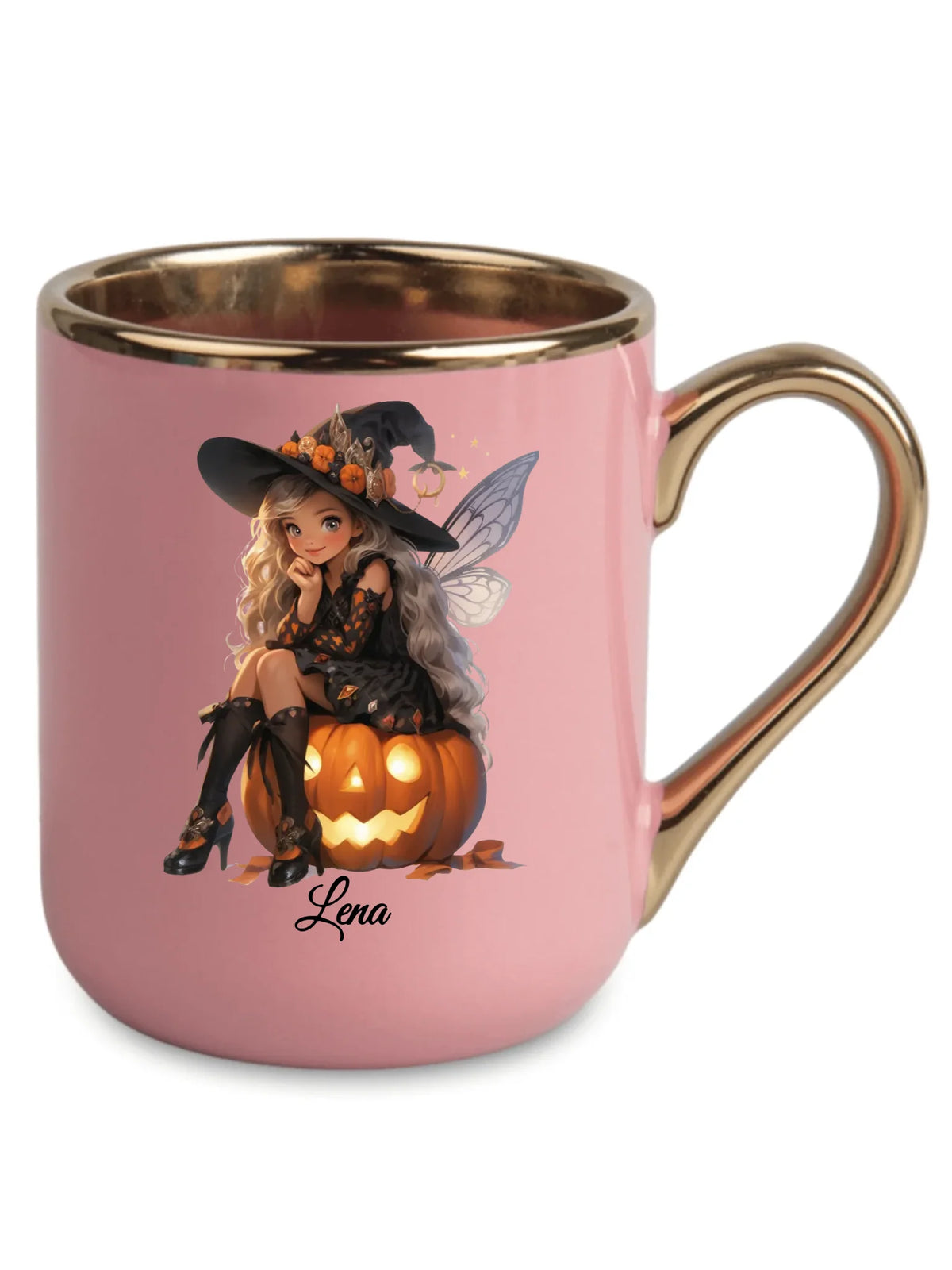 Kubek elegant na Halloween - Wróżka - wybierz postać - personalizowany HL02