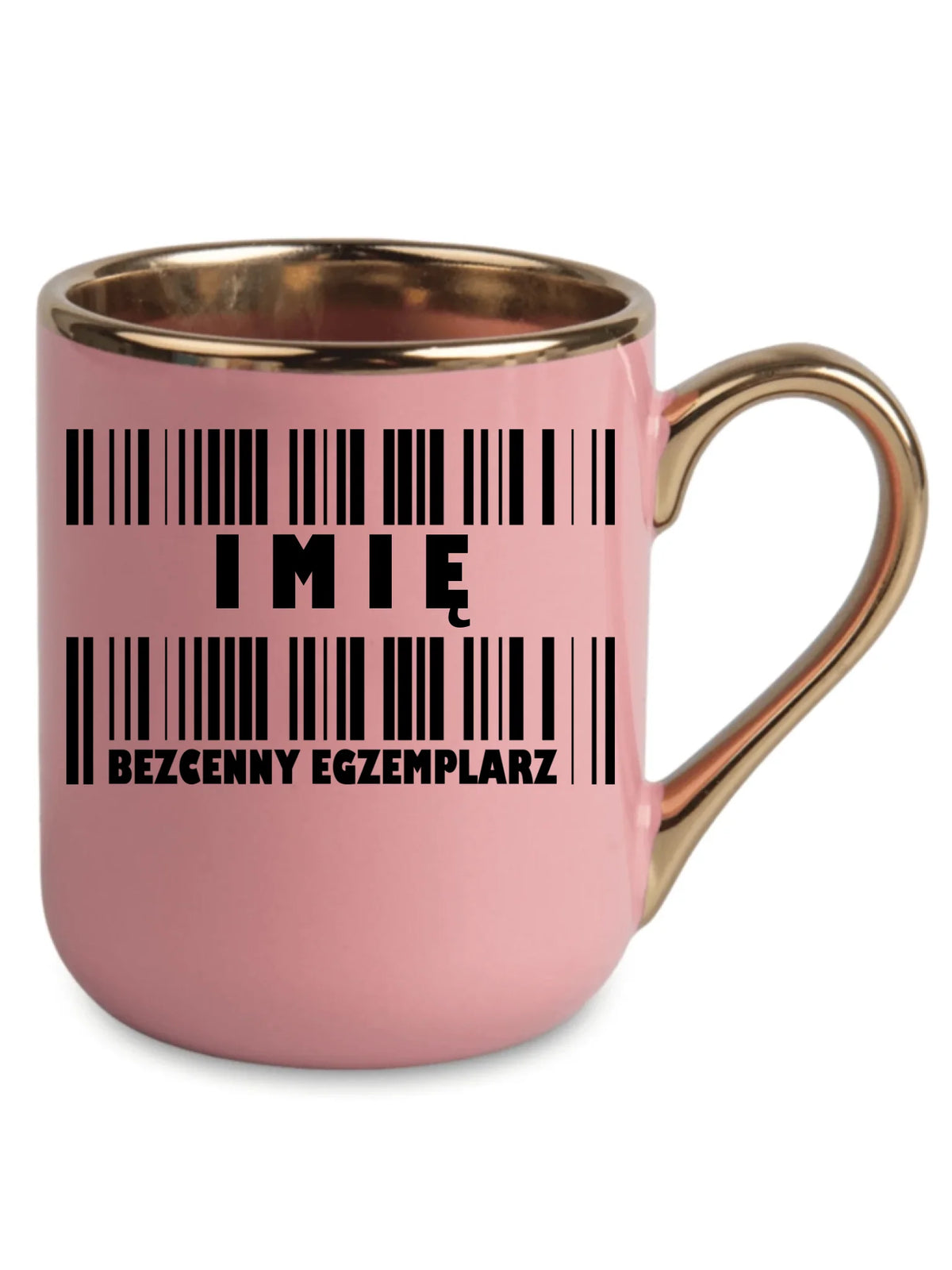 Kubek elegant - Bezcenny egzemplarz prezent dla niego - personalizowany DCH07