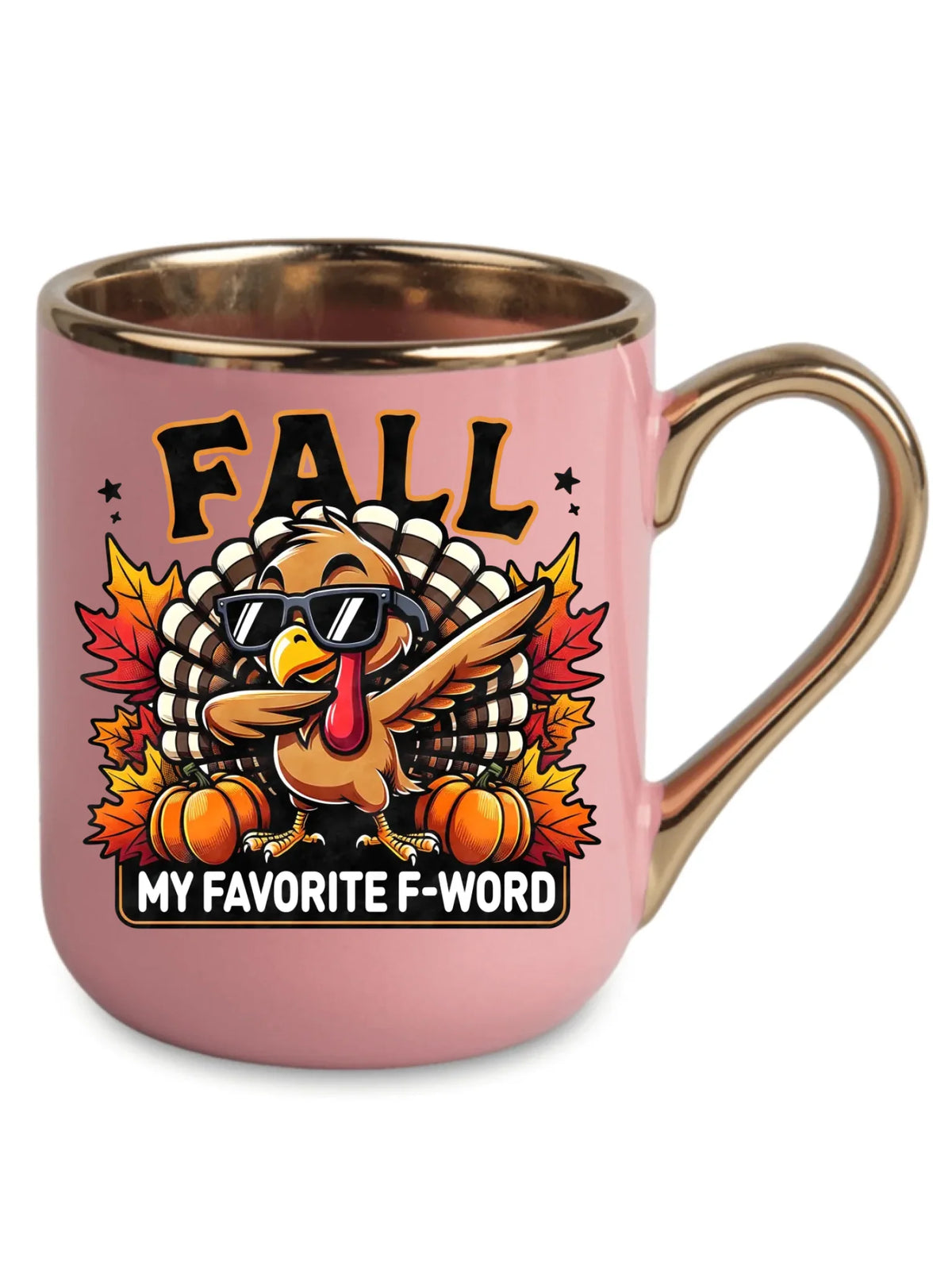 Kubek elegant jesienny - FALL my favorite F-word JS11