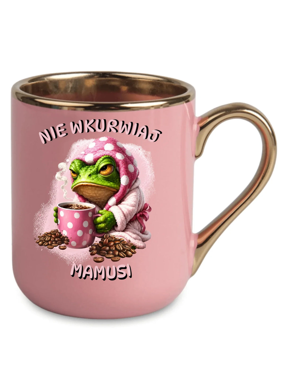Kubek elegant dla mamy - Nie wku*wiaj mamusi - bez cenzury DM49