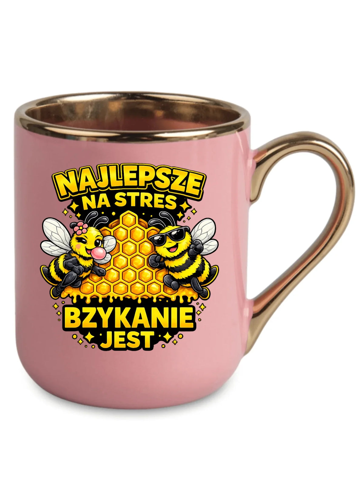 Kubek elegant dla par - Najlepsze na stres bzykanie jest W79