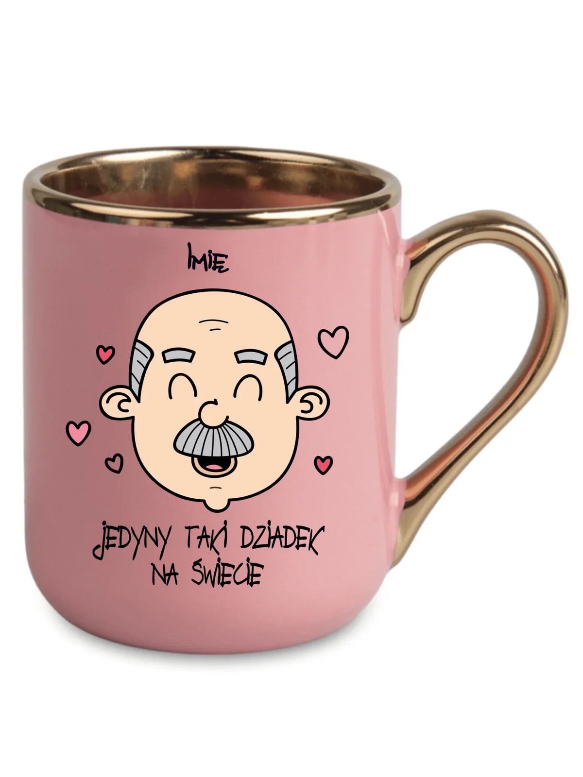 Kubek elegant dla dziadka - Jedyny taki dziadek na świecie - personalizowany D15