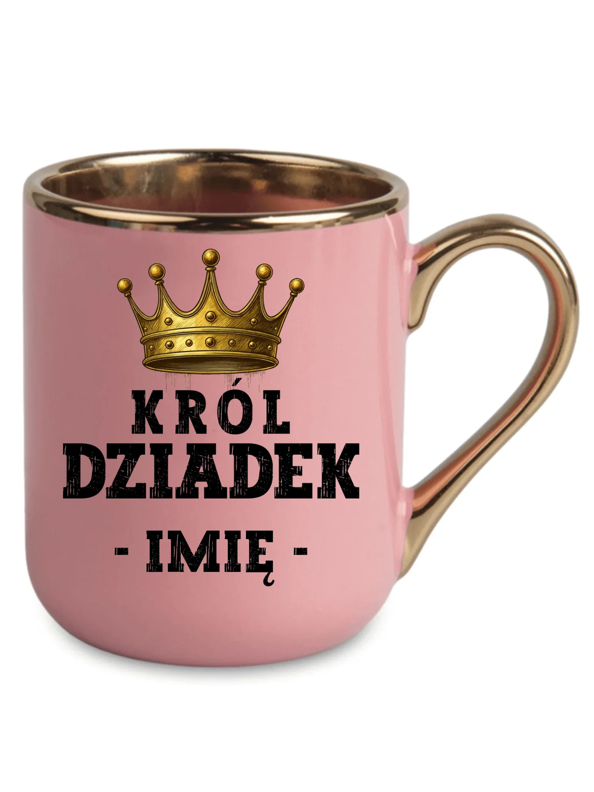Kubek elegant dla dziadka - Król Dziadek - personalizowany D17