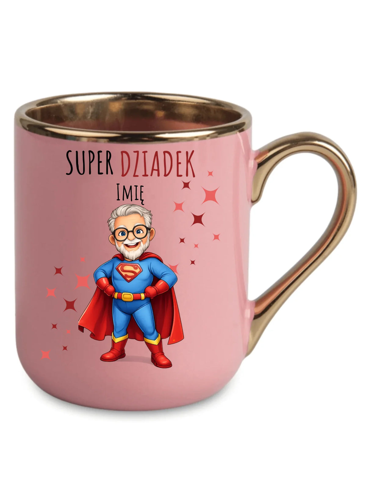Kubek elegant dla dziadka - Super Dziadek - personalizowany D02