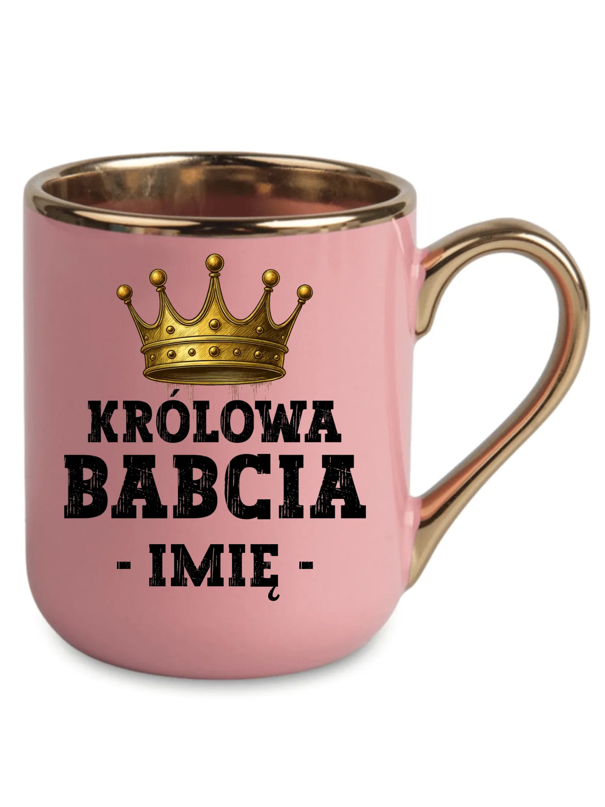 Kubek elegant dla babci - Królowa Babcia - personalizowany B17