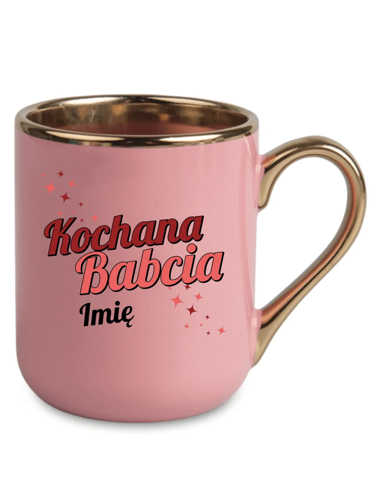 Kubek elegant dla babci - Kochana Babcia - personalizowany B05