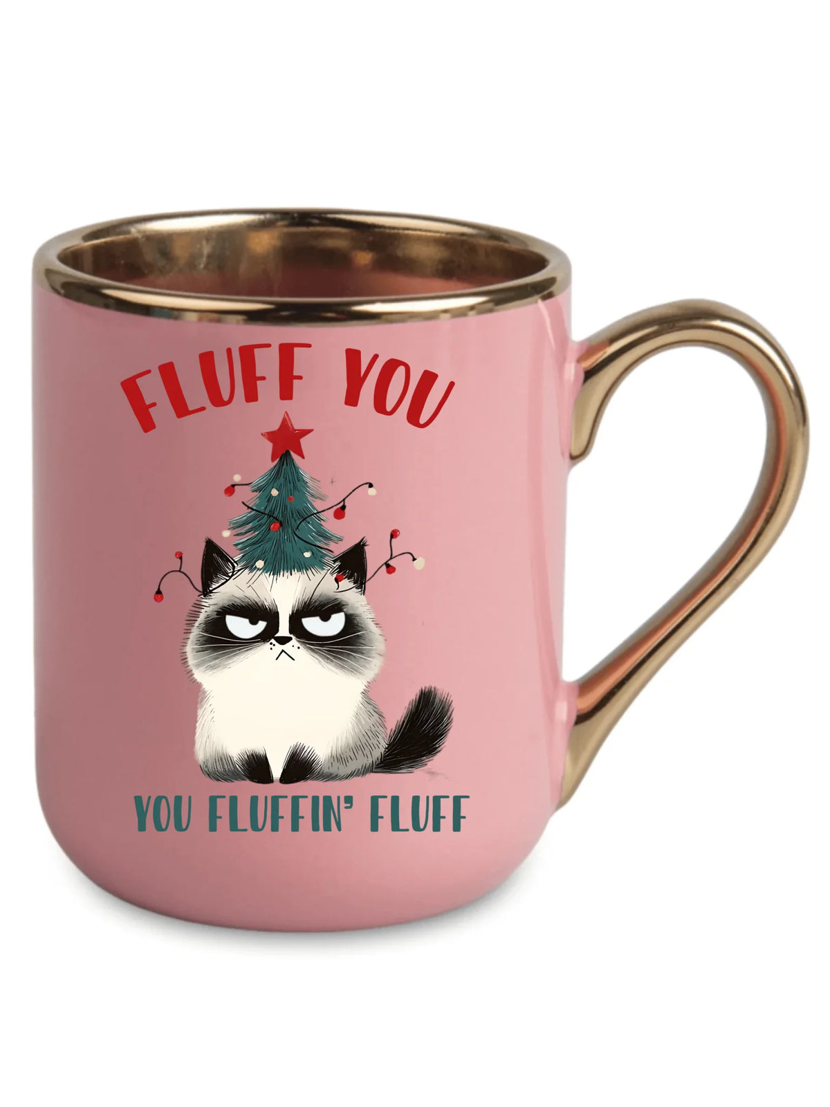 Kubek elegant świąteczny - Fluff You BN10
