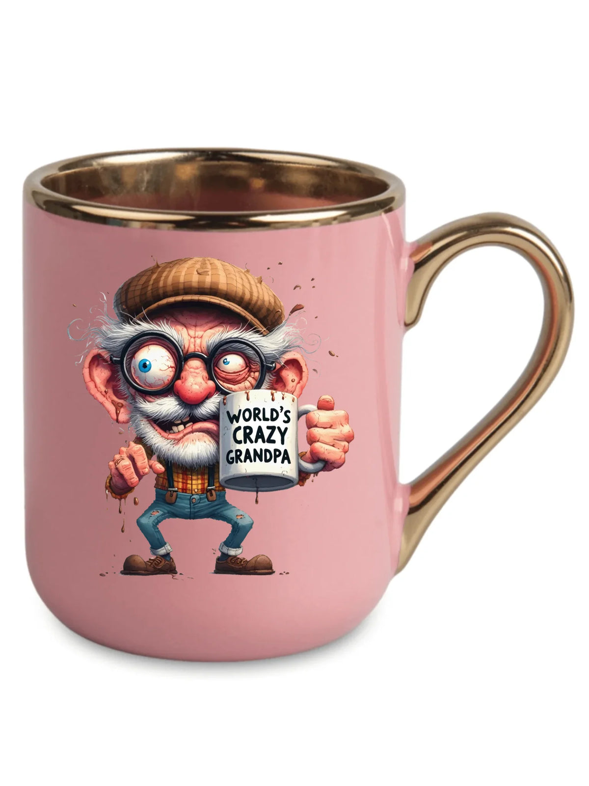 Kubek elegant dla dziadka - Crazy grandpa D38