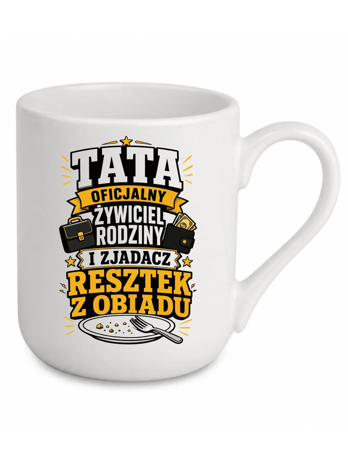 Kubek elegant dla taty - Tata oficjalny żywiciel rodziny DT34