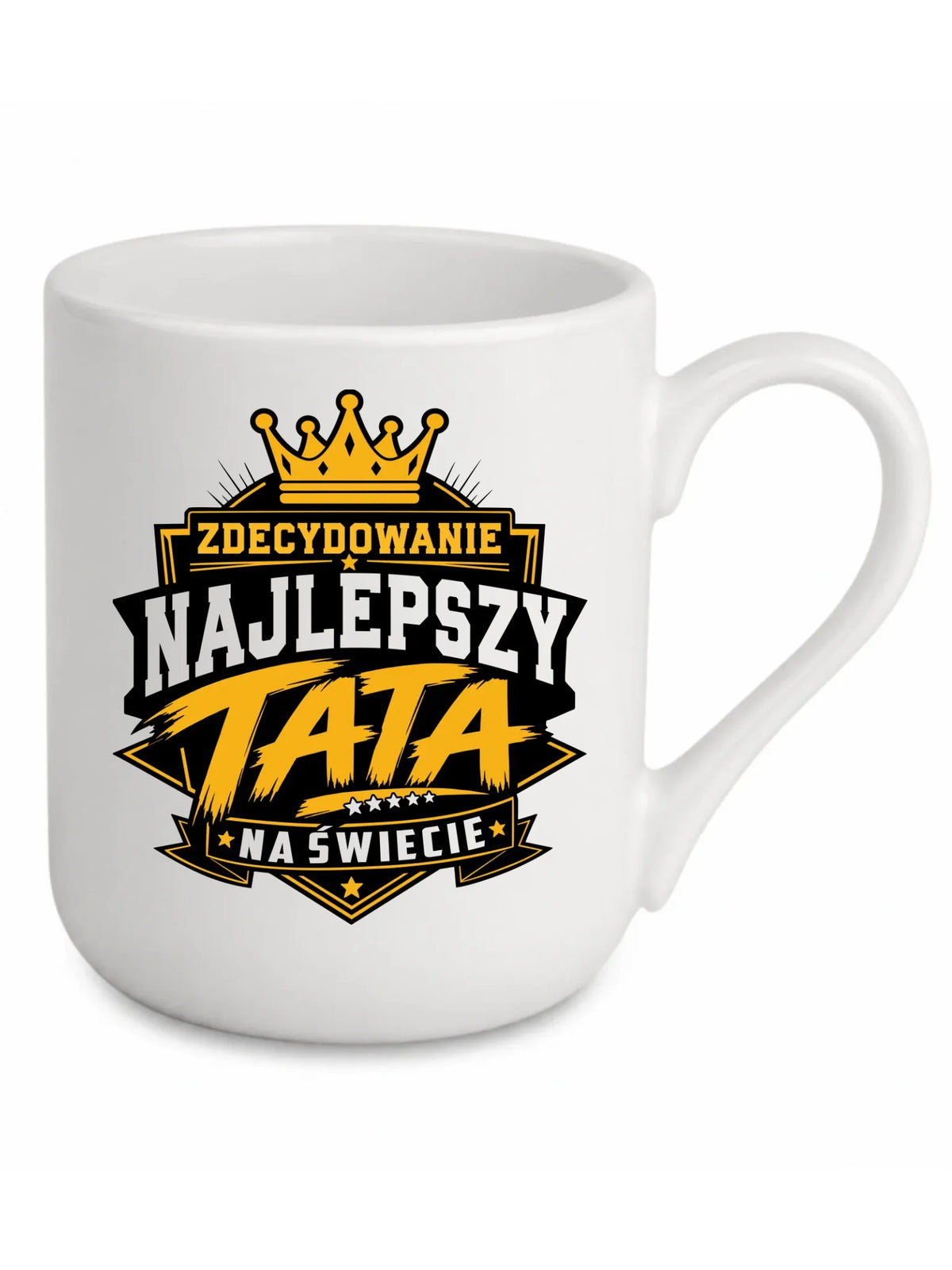 Kubek elegant dla taty - Zdecydowanie najlepszy tata na Świecie DT25