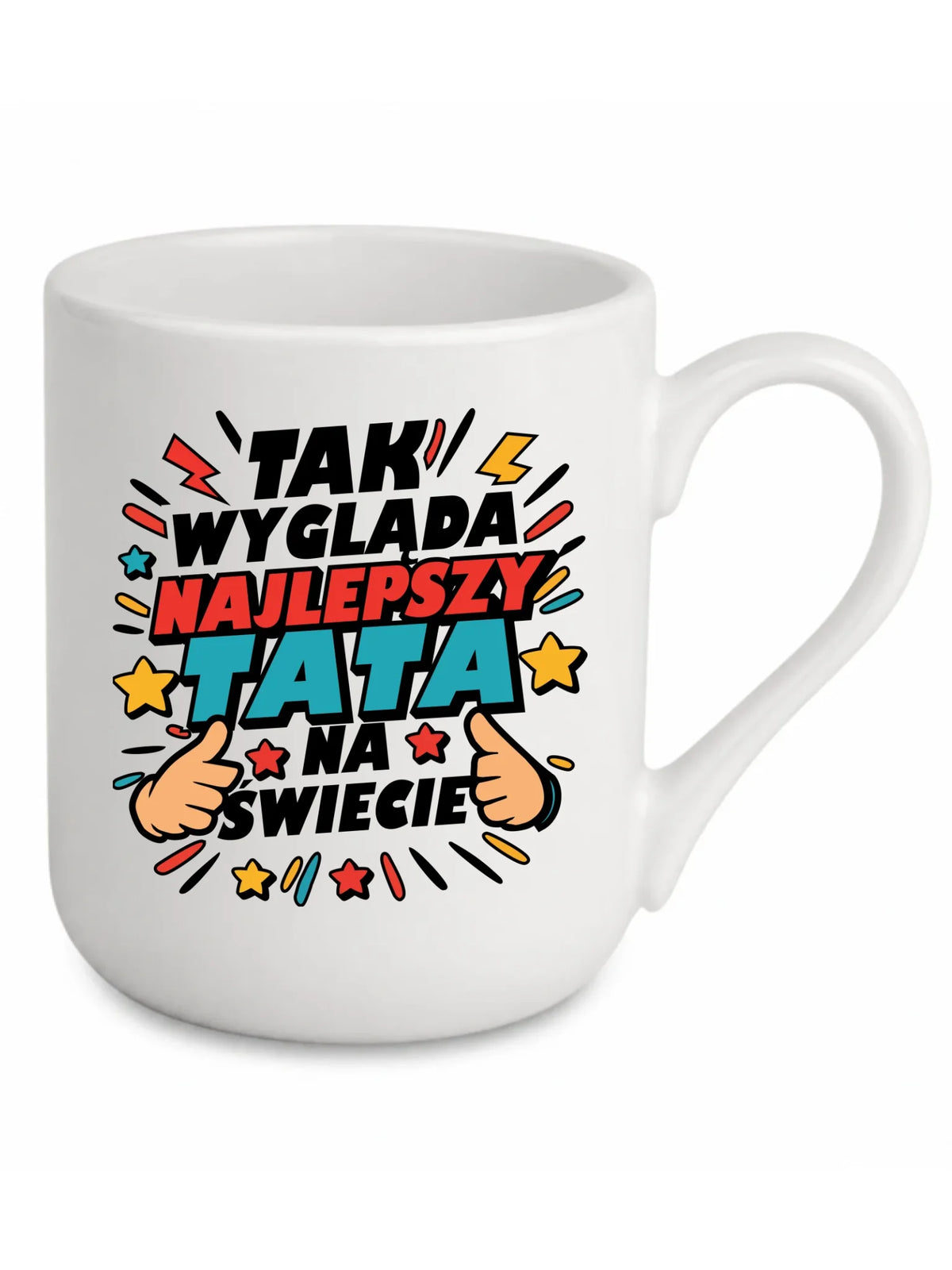 Kubek elegant dla taty - Tak wygląda najlepszy tata na świecie DT08