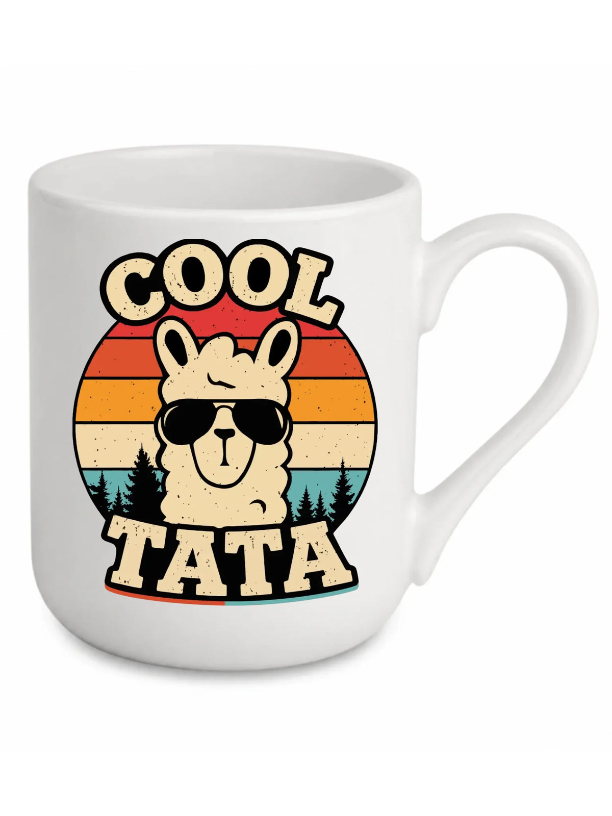 Kubek elegant dla taty - Lama w okularach Cool tata DT04