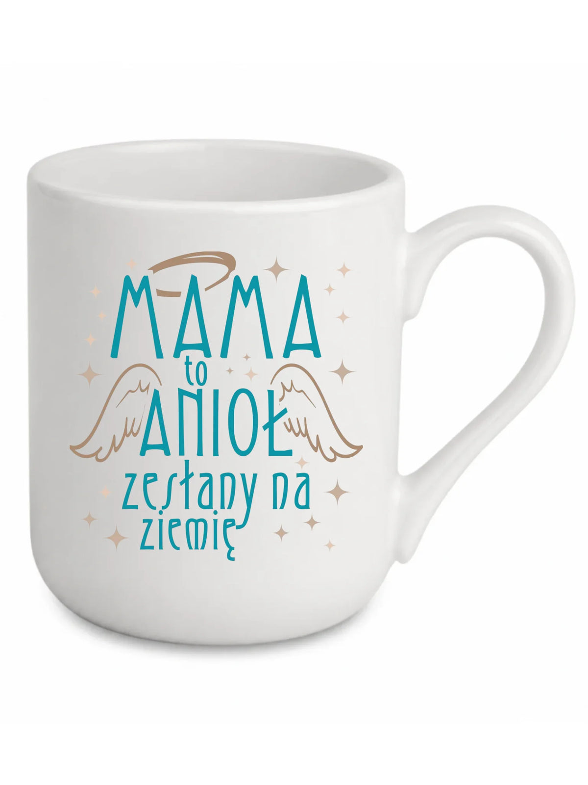 Kubek elegant dla mamy - Mama to anioł zesłany na ziemię DM30