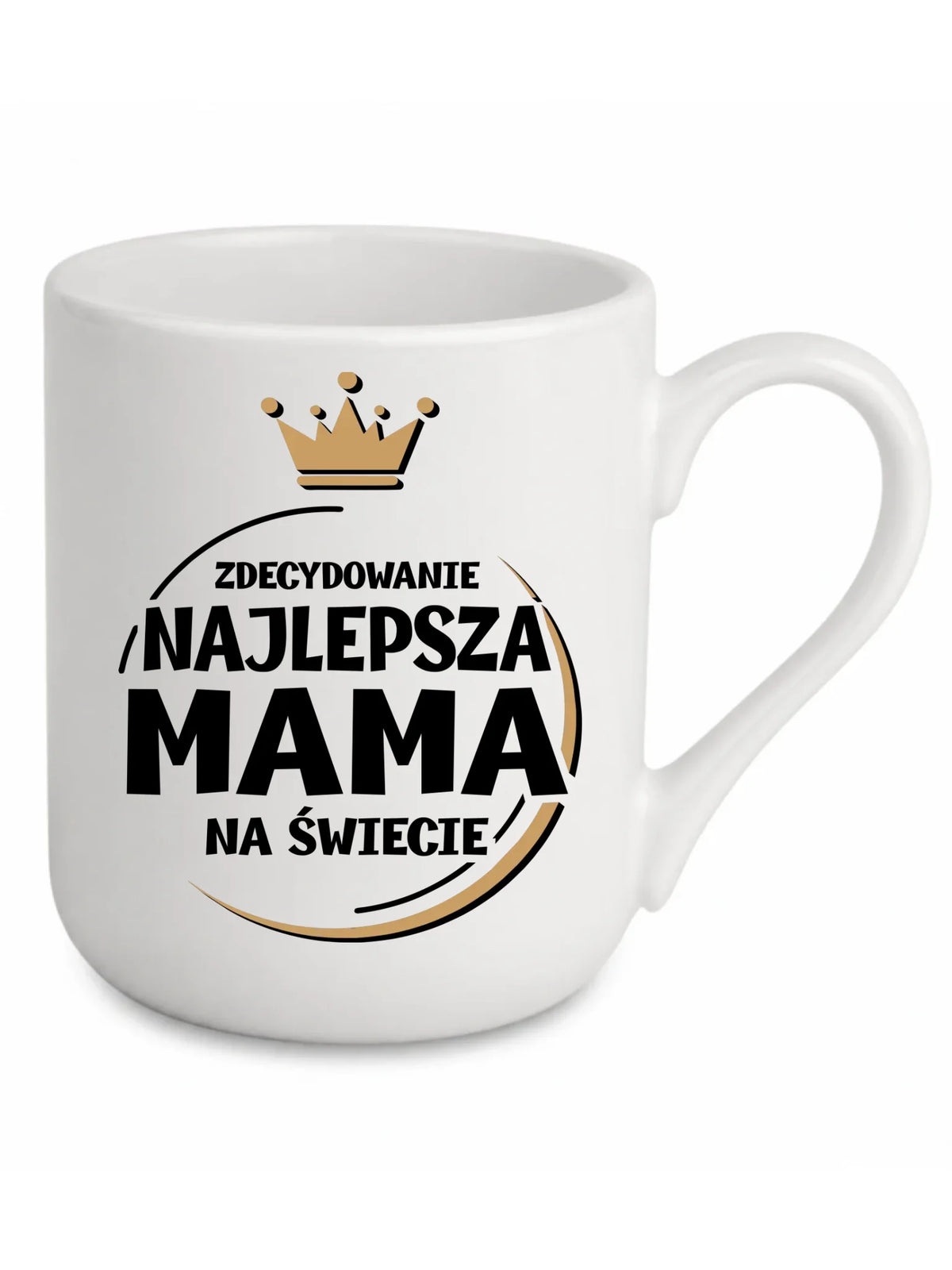 Kubek elegant dla mamy - Zdecydowanie najlepsza mama na świecie DM25