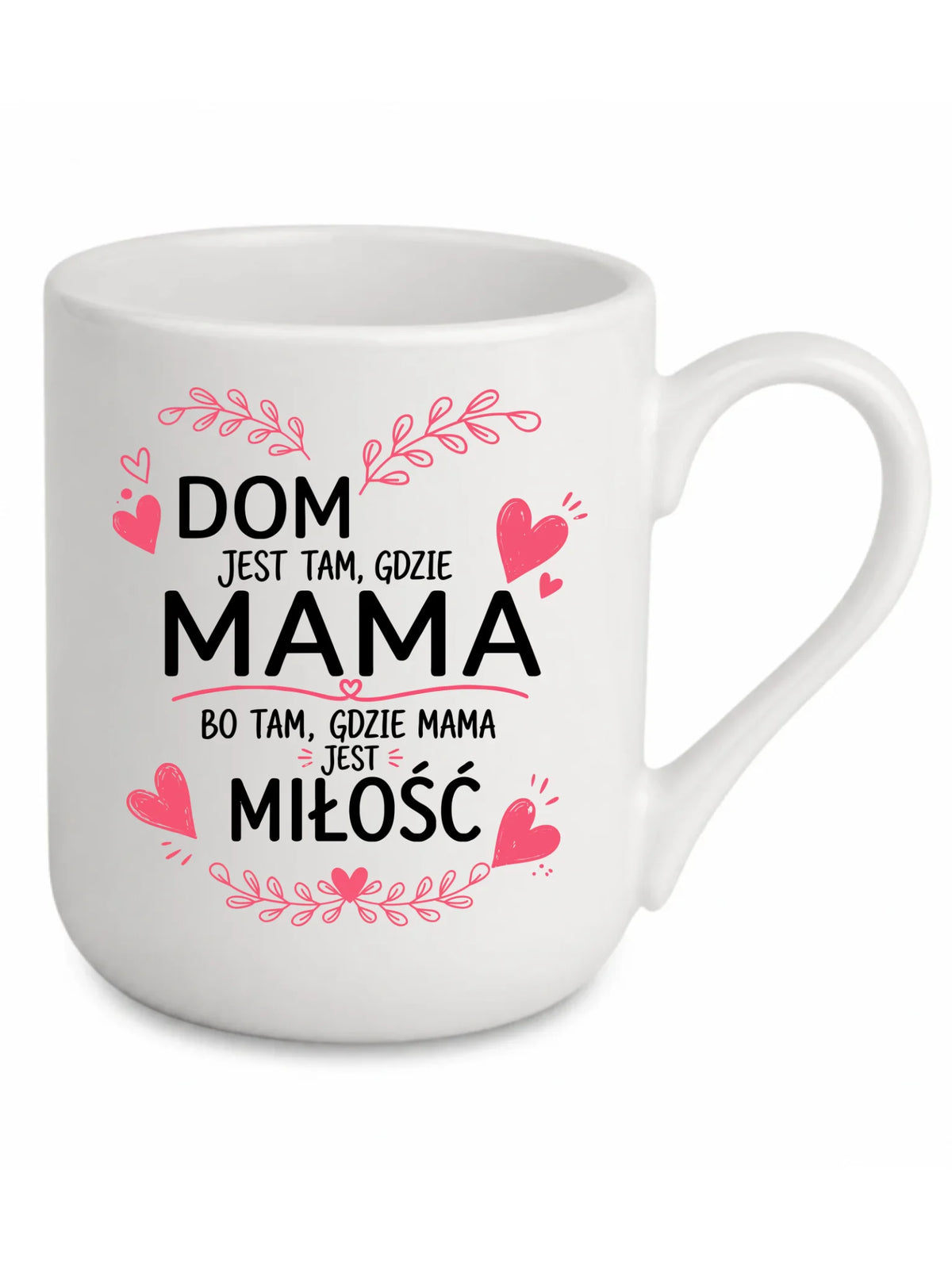 Kubek elegant dla mamy - Dom jest tam gdzie mama DM31