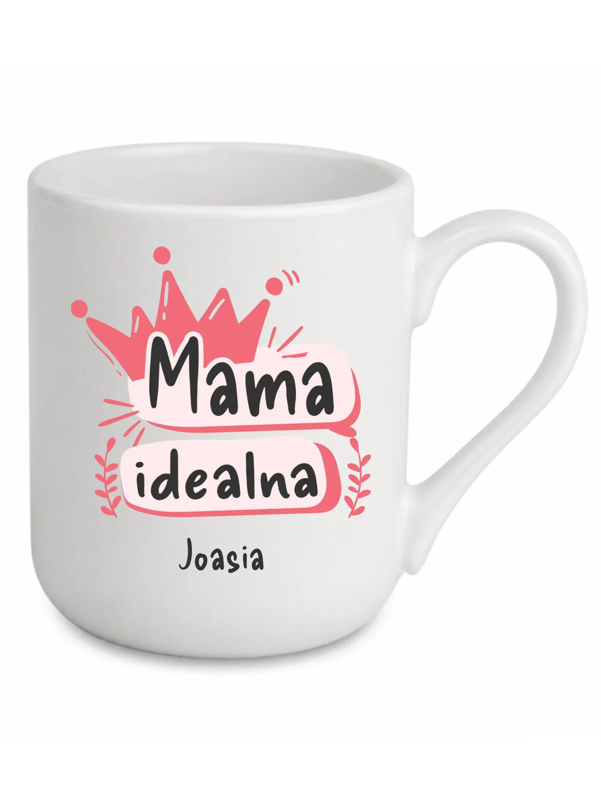 Kubek elegant dla mamy - Mama idealna - personalizowany DM23
