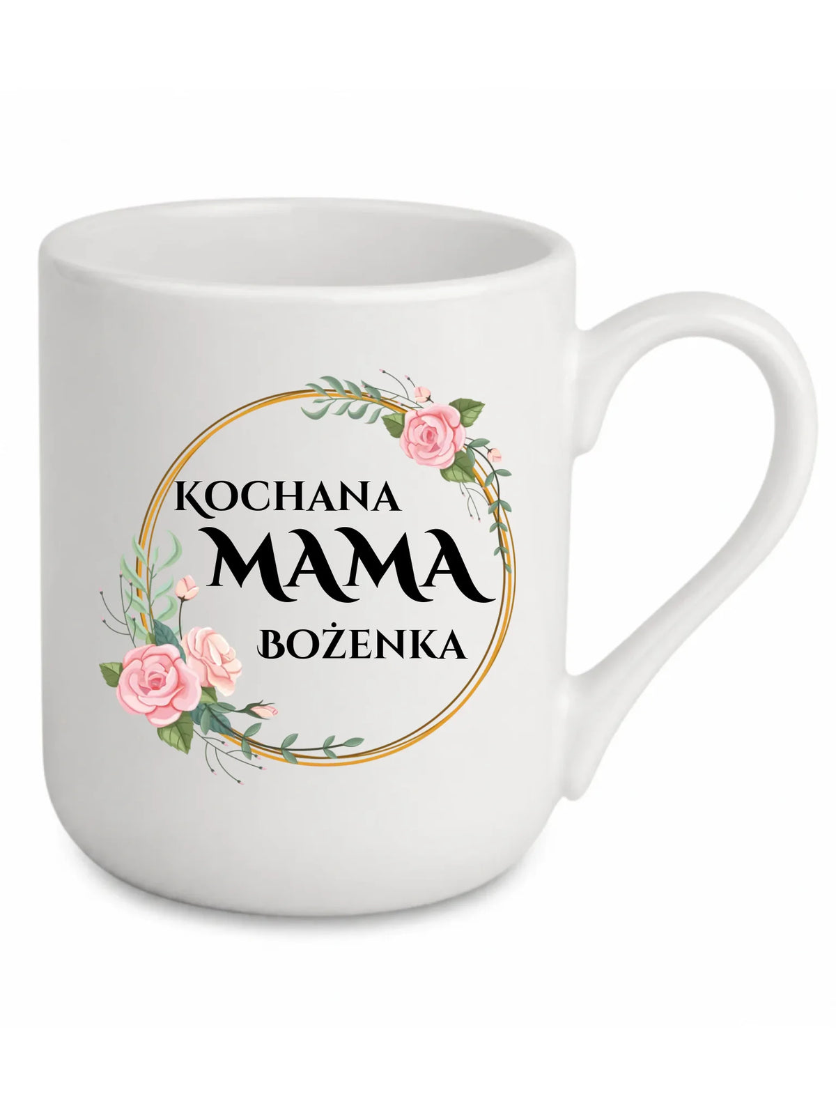 Kubek elegant dla mamy - Kochana Mama - personalizowany DM20