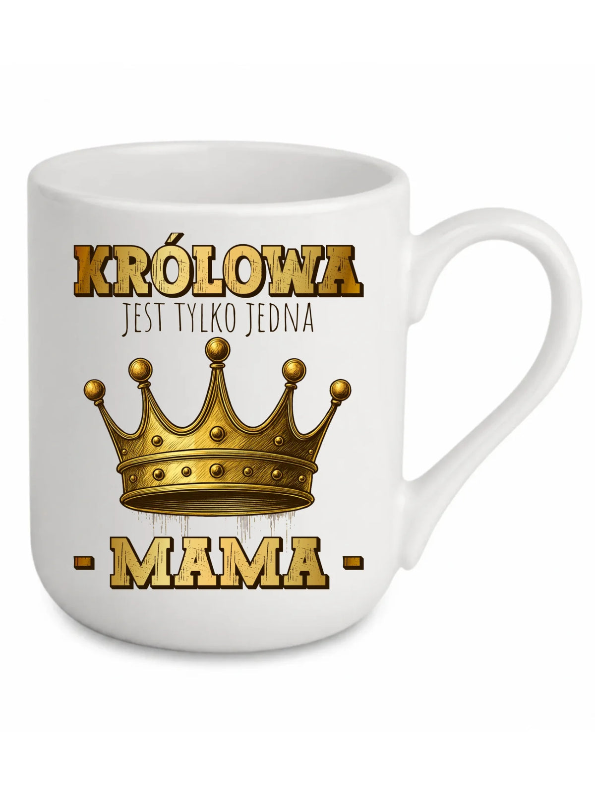 Kubek elegant dla mamy - Królowa jest tylko jedna Mama DM13