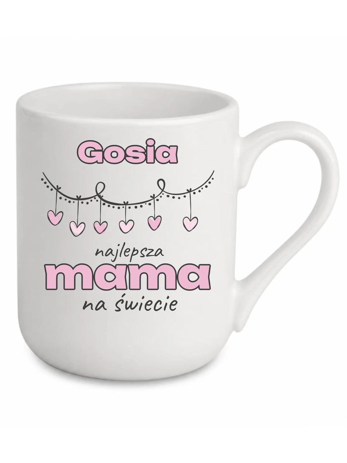Kubek elegant dla mamy - Najlepsza Mama - personalizowany DM27