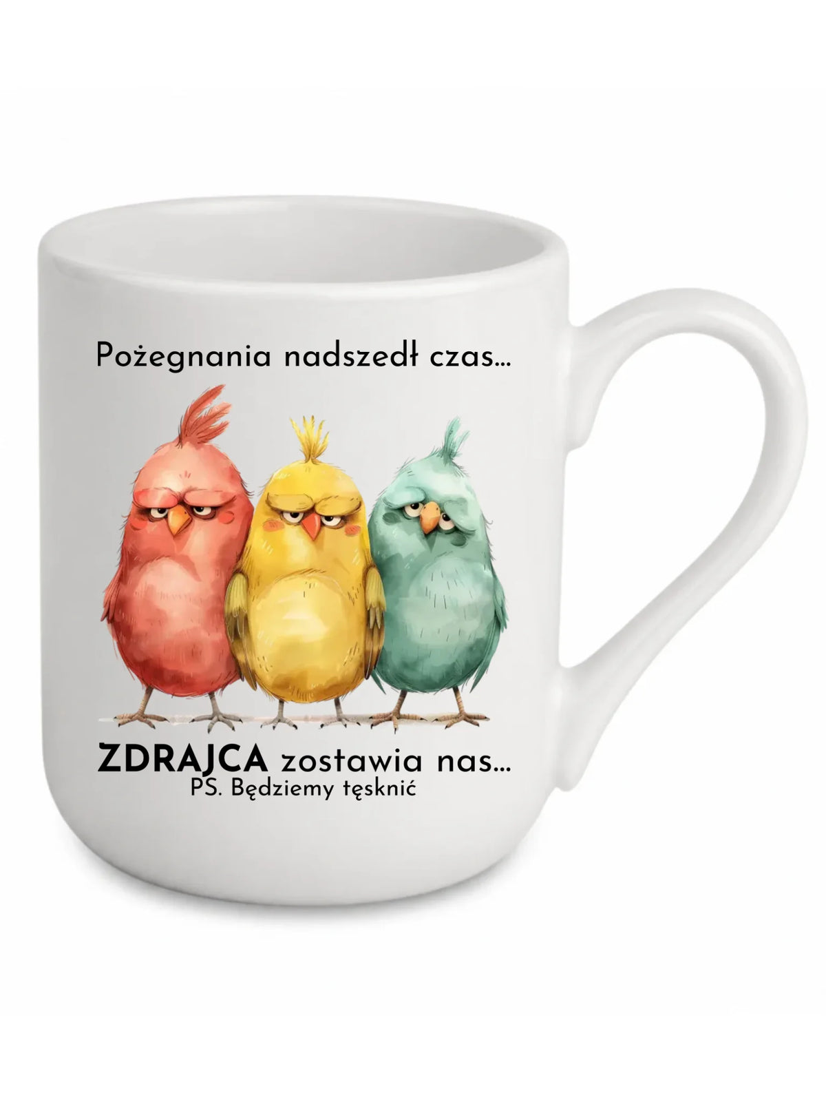 Kubek elegant na odejście z pracy - Pożegnania nadszedł czas OP05