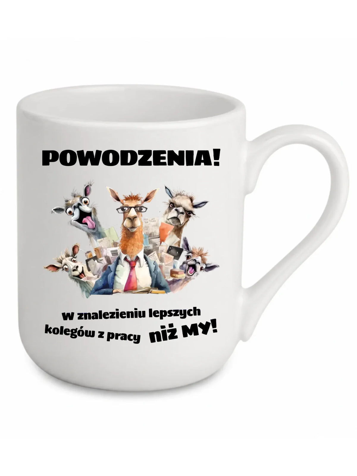 Kubek elegant na odejście z pracy - Powodzenia w znalezieniu lepszych kolegów OP08