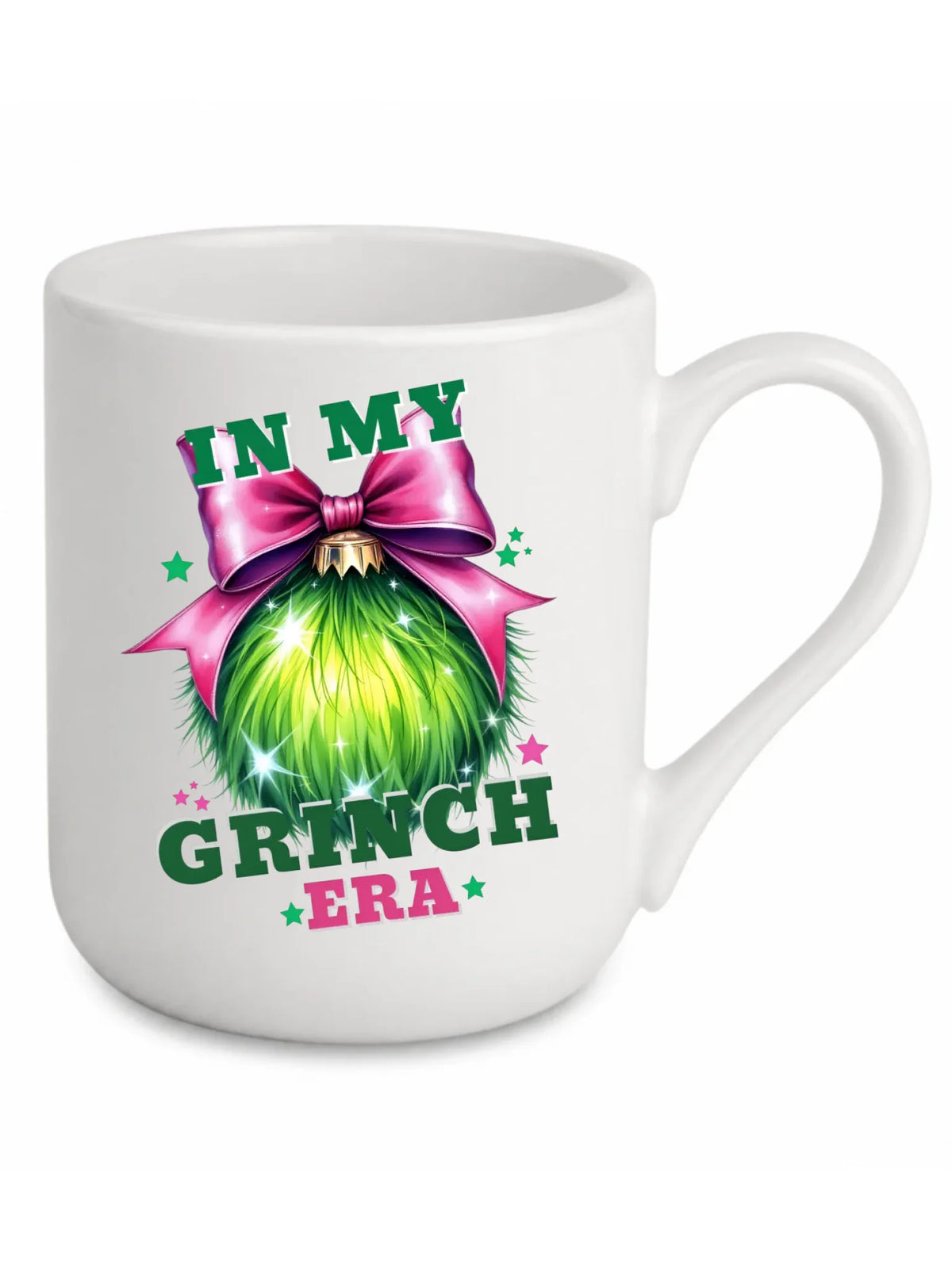 Kubek elegant świąteczny - In my Grinch era BN26