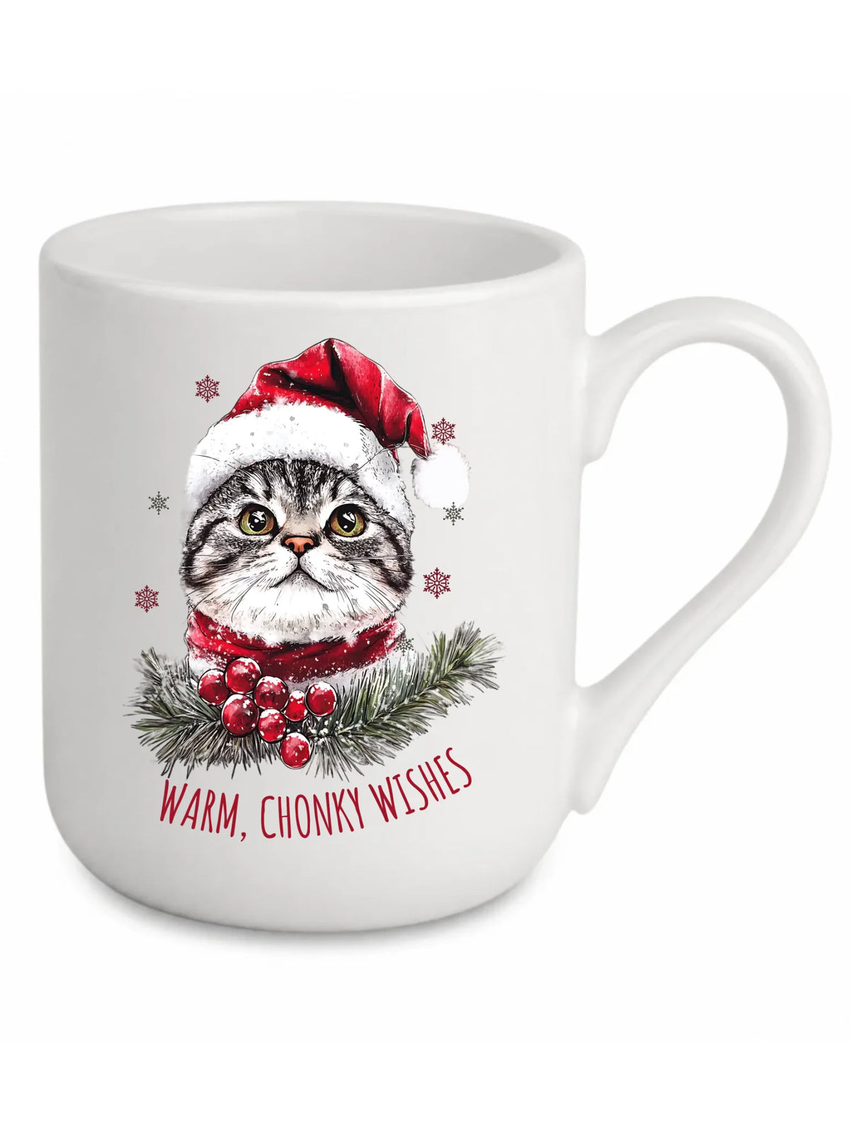 Kubek elegant świąteczny - Warm, Chonky Wishes BN36